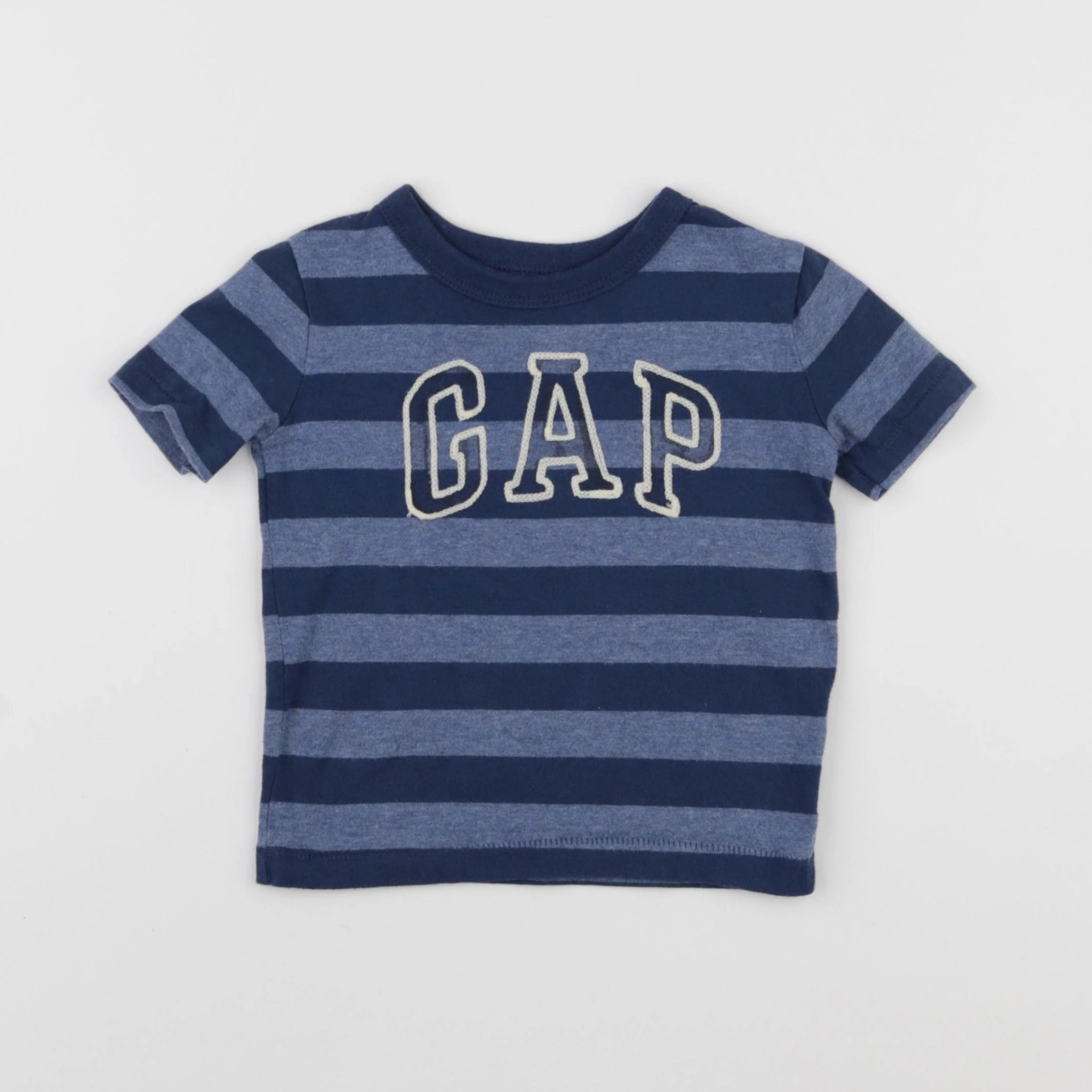 GAP - tee-shirt bleu - 6/12 mois