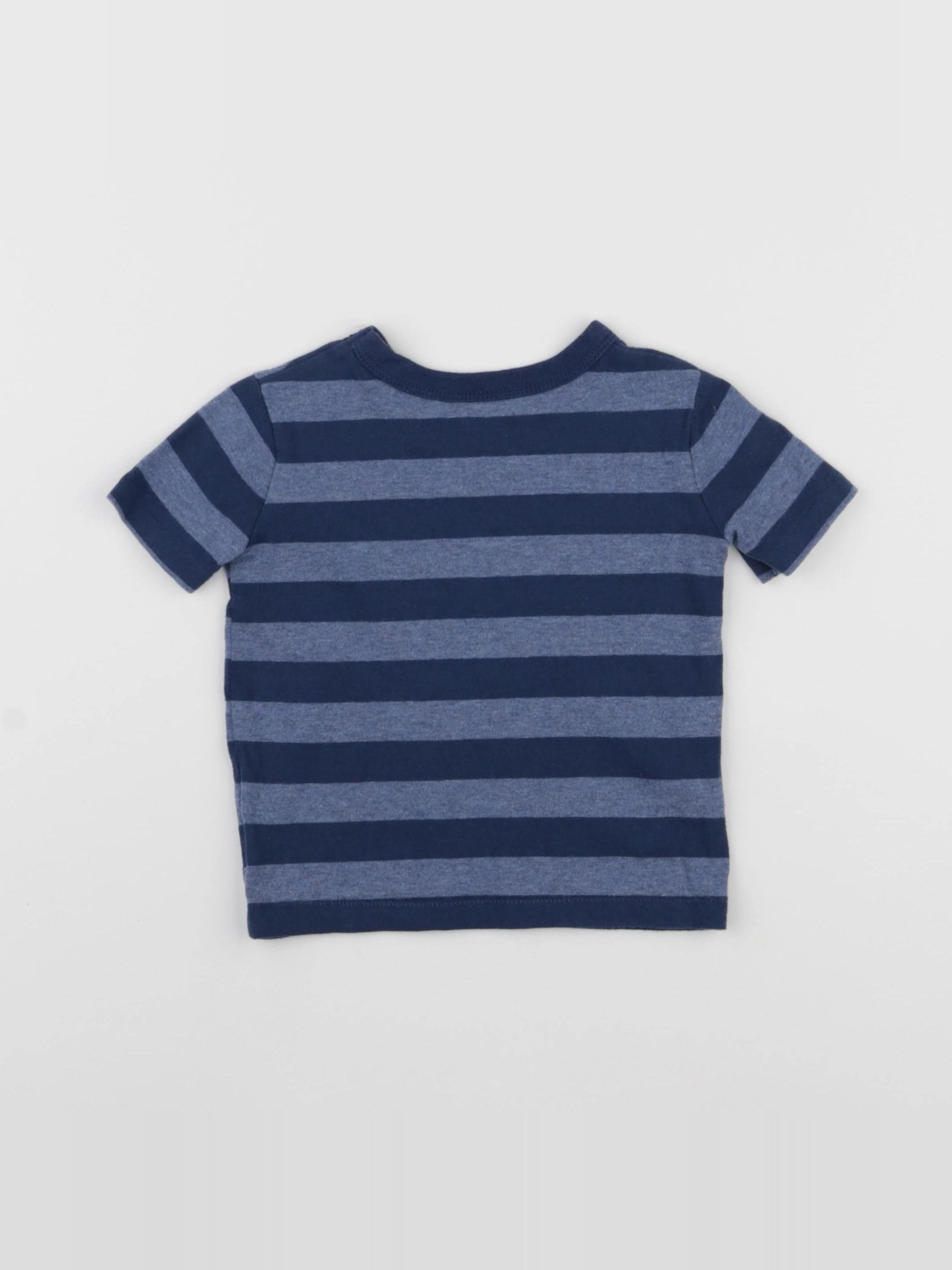 GAP - tee-shirt bleu - 6/12 mois