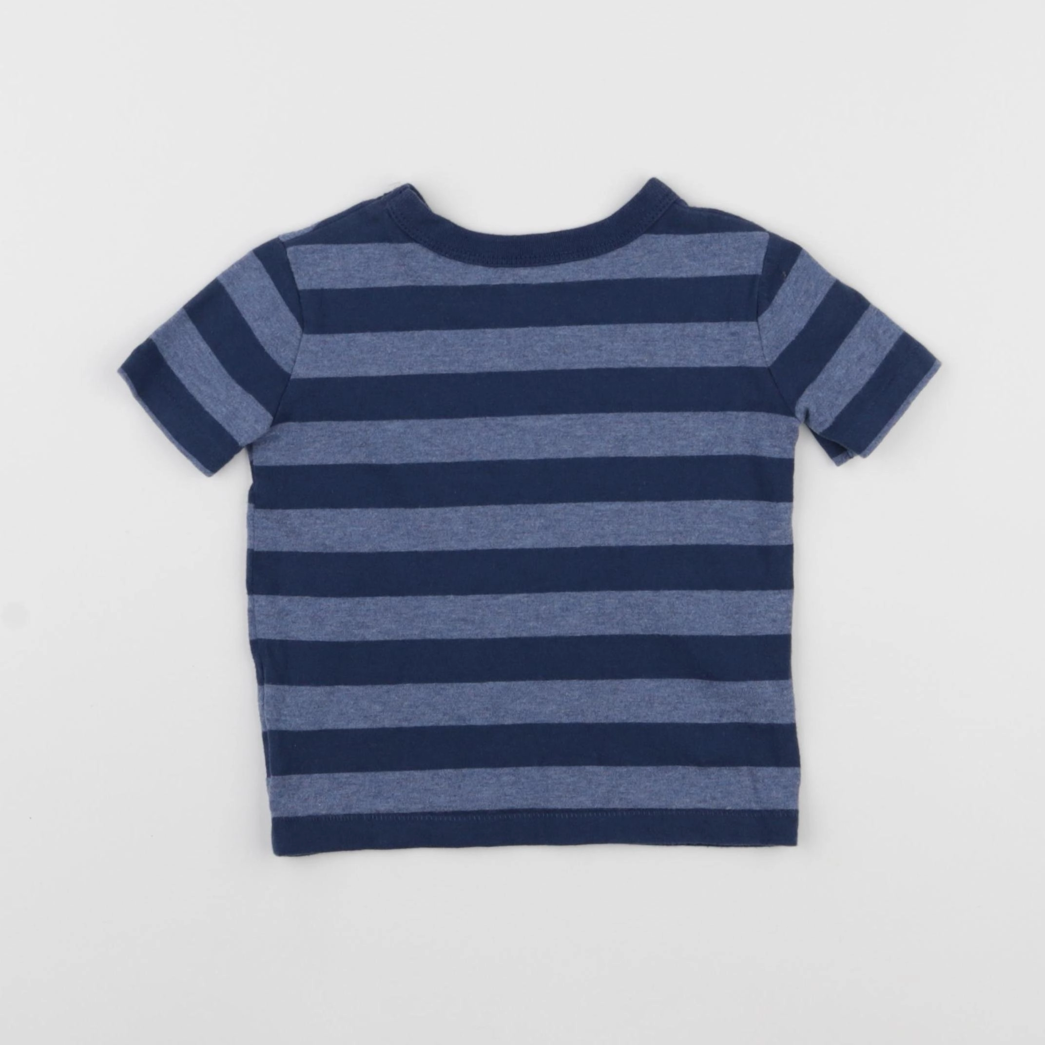 GAP - tee-shirt bleu - 6/12 mois