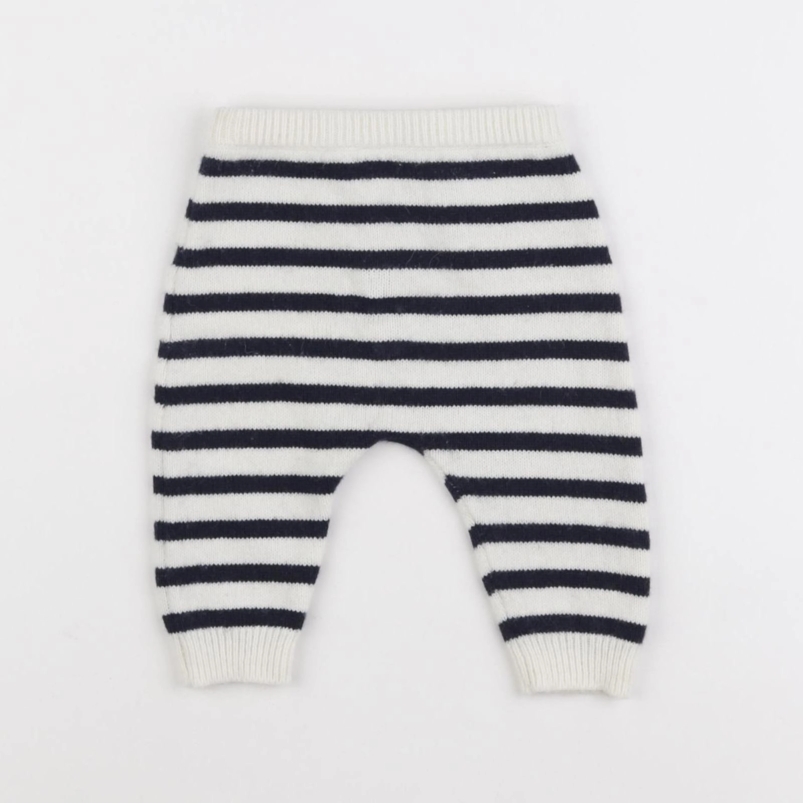 Petit Bateau - legging bleu, beige - 3 mois