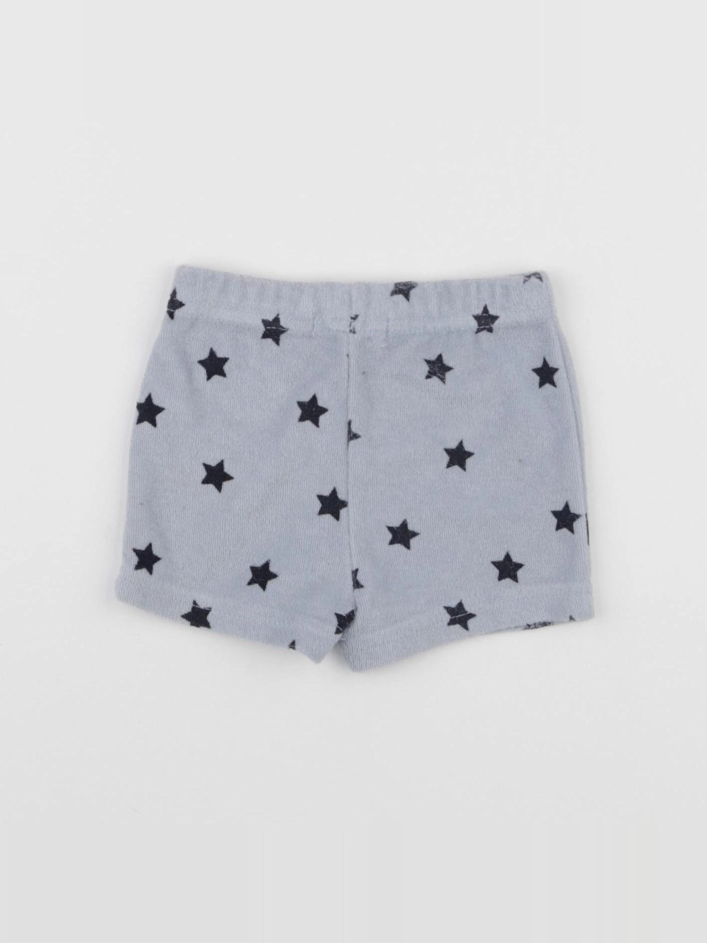 Vertbaudet - short bleu - 6 mois