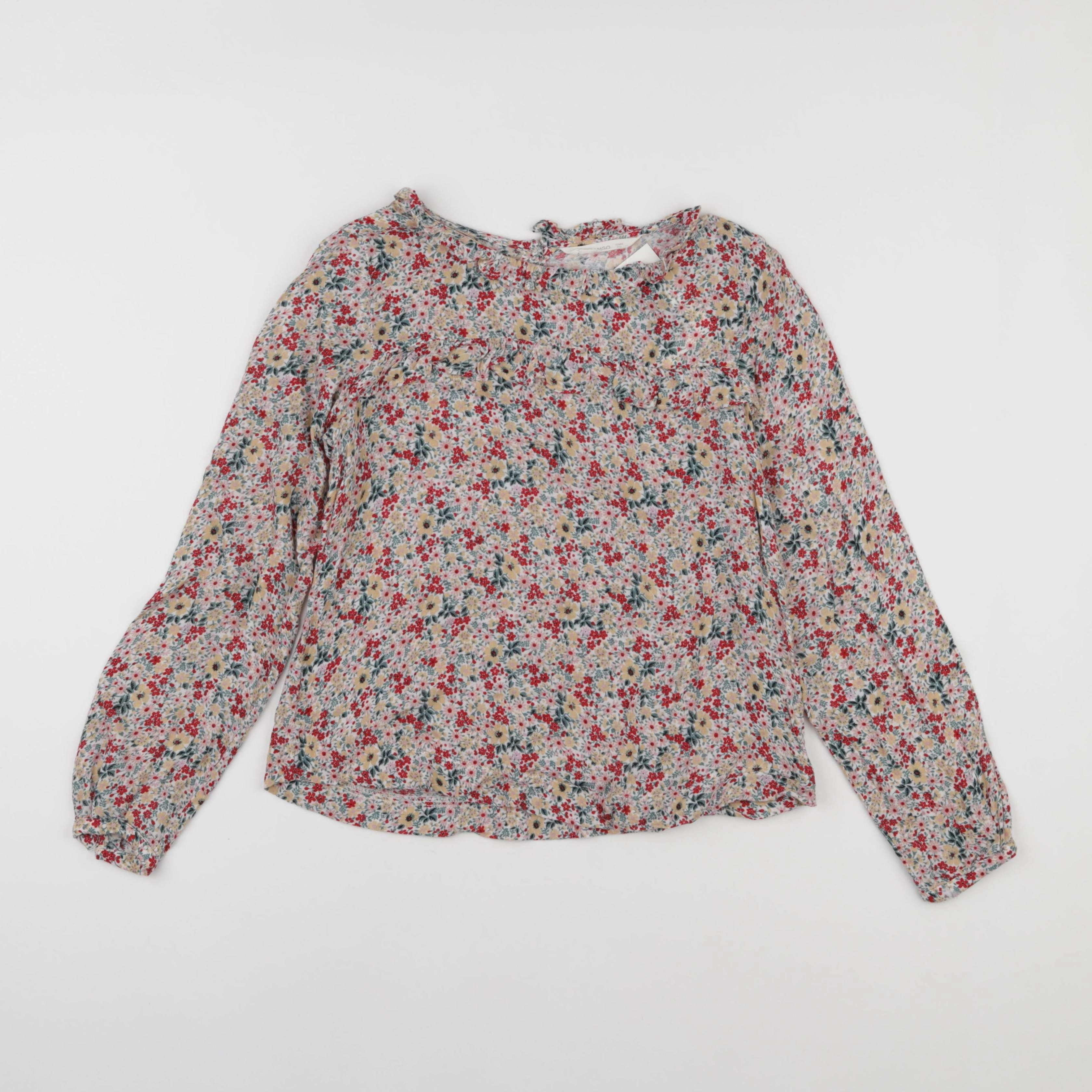 Mango - blouse rose - 9/10 ans