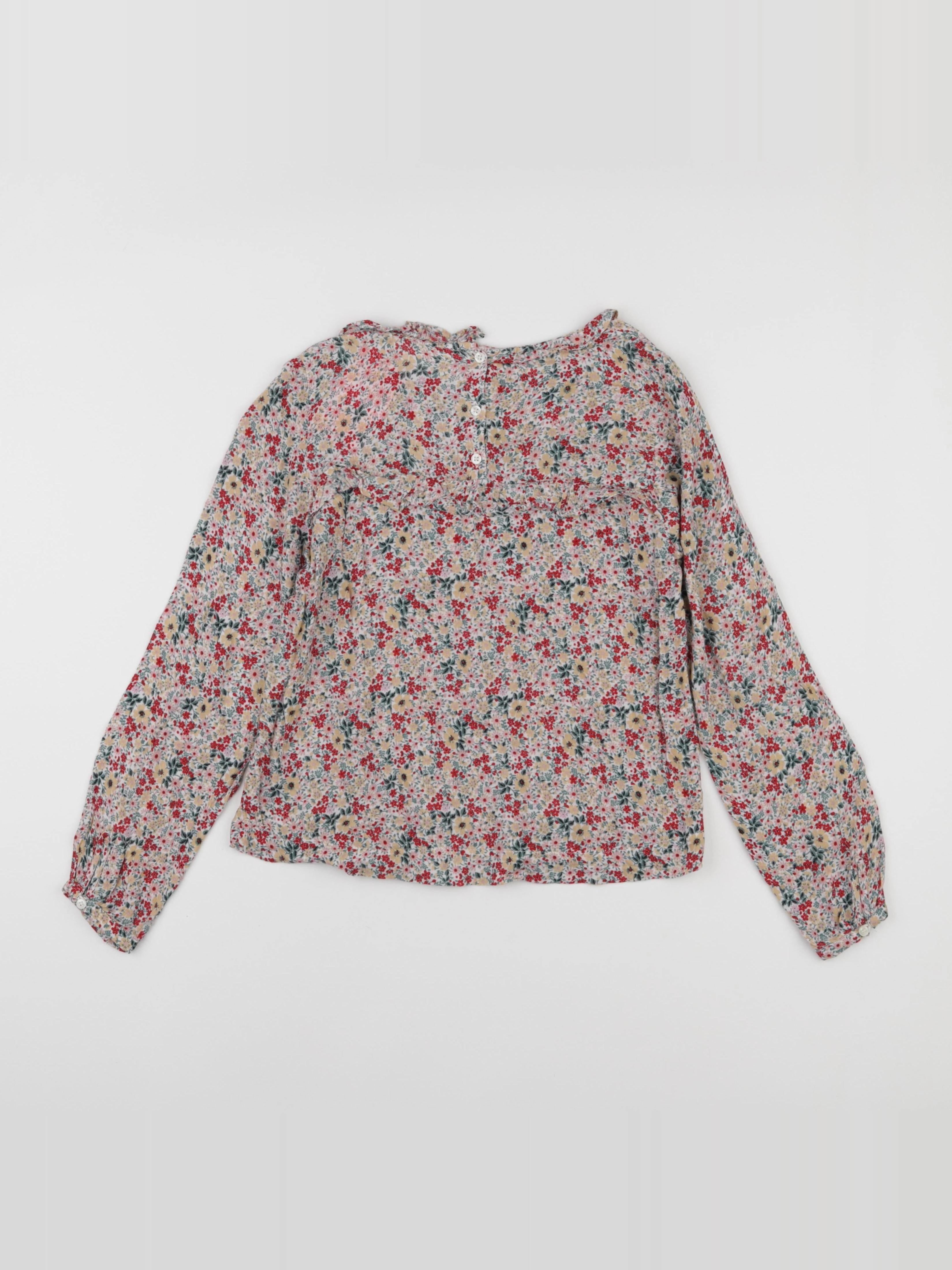 Mango - blouse rose - 9/10 ans