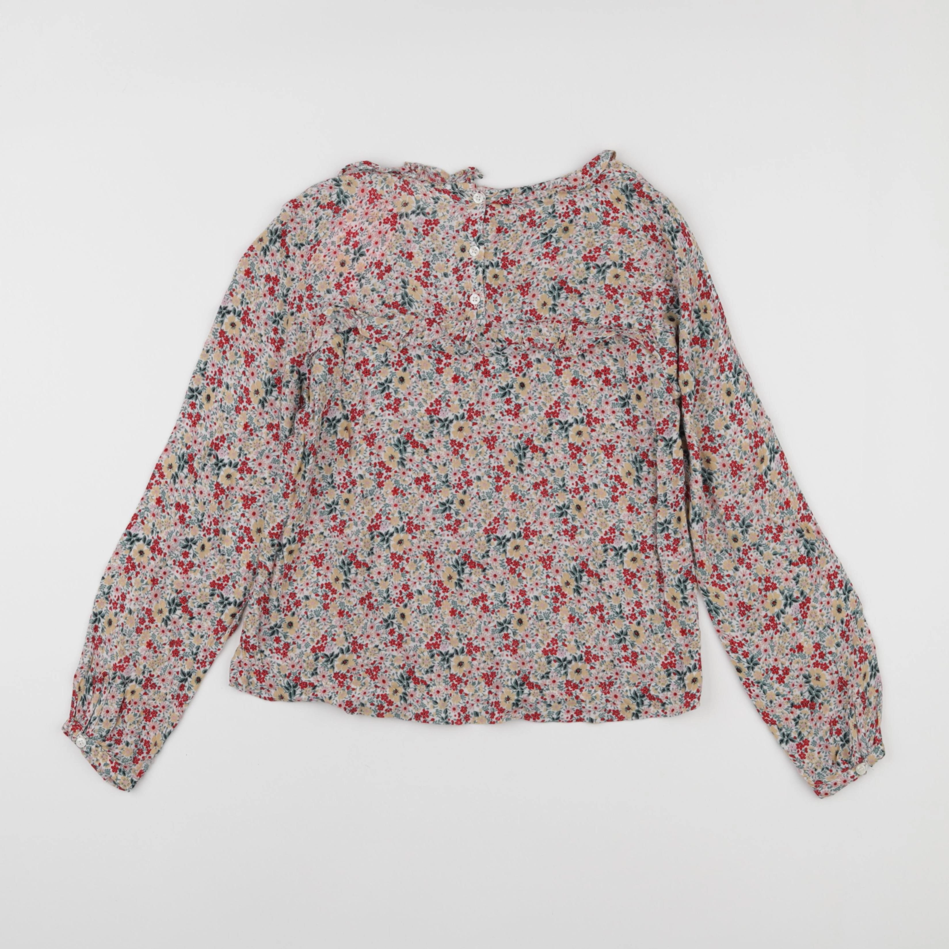 Mango - blouse rose - 9/10 ans