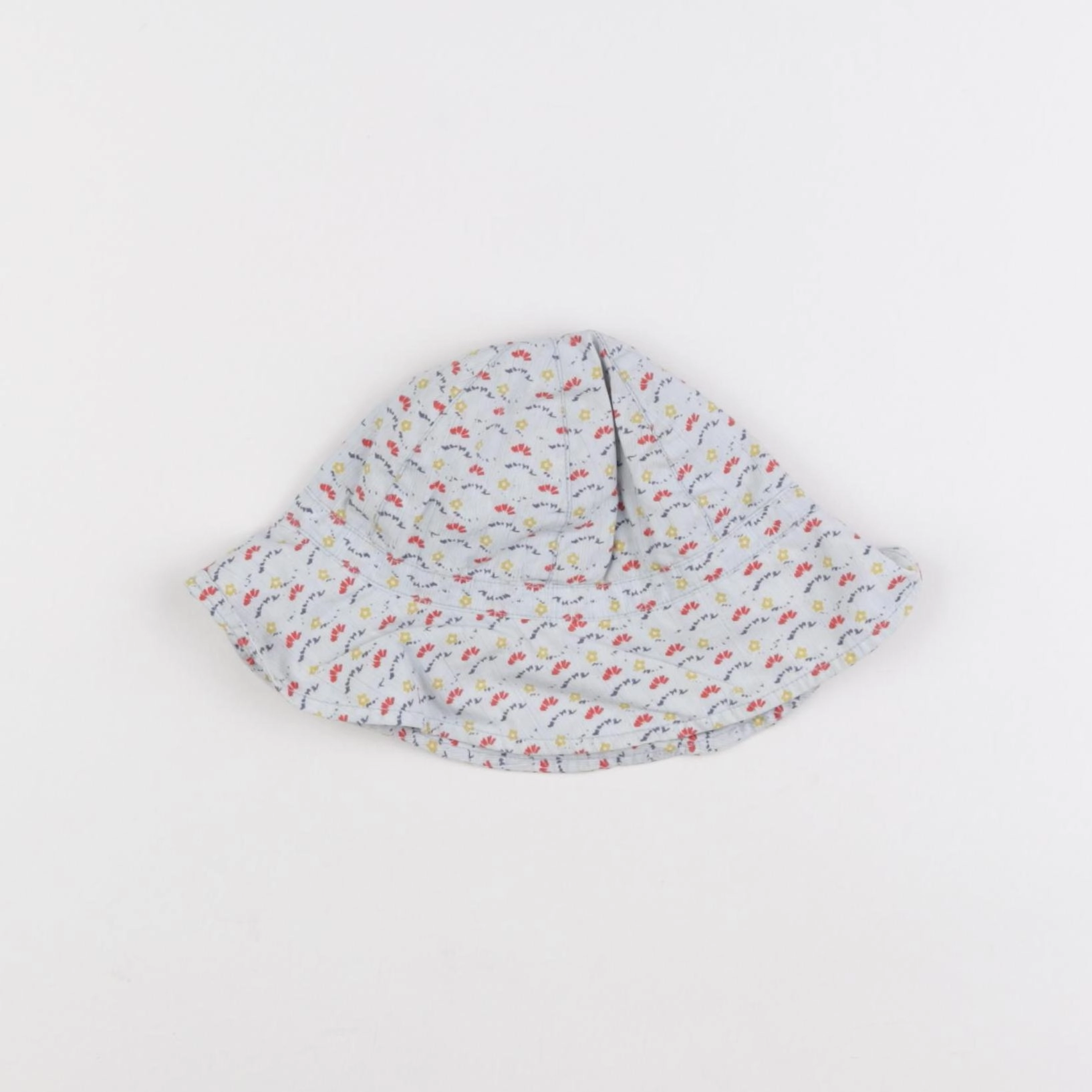 Petit Bateau - chapeau bleu - 24 mois