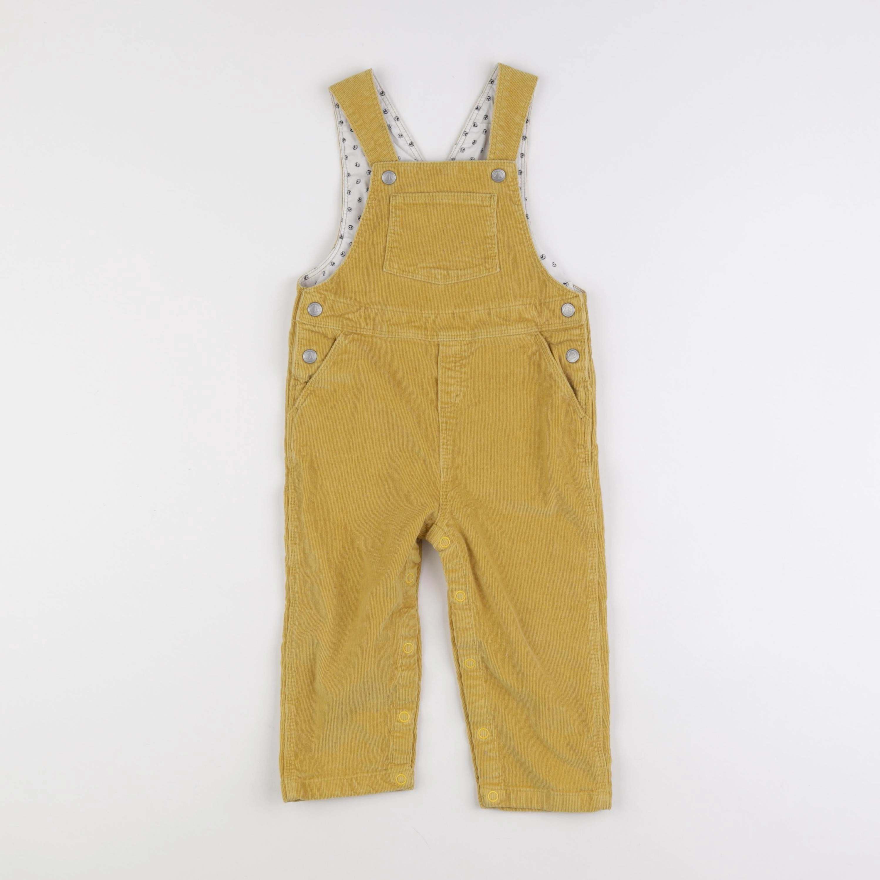 Petit Bateau - salopette jaune - 18 mois