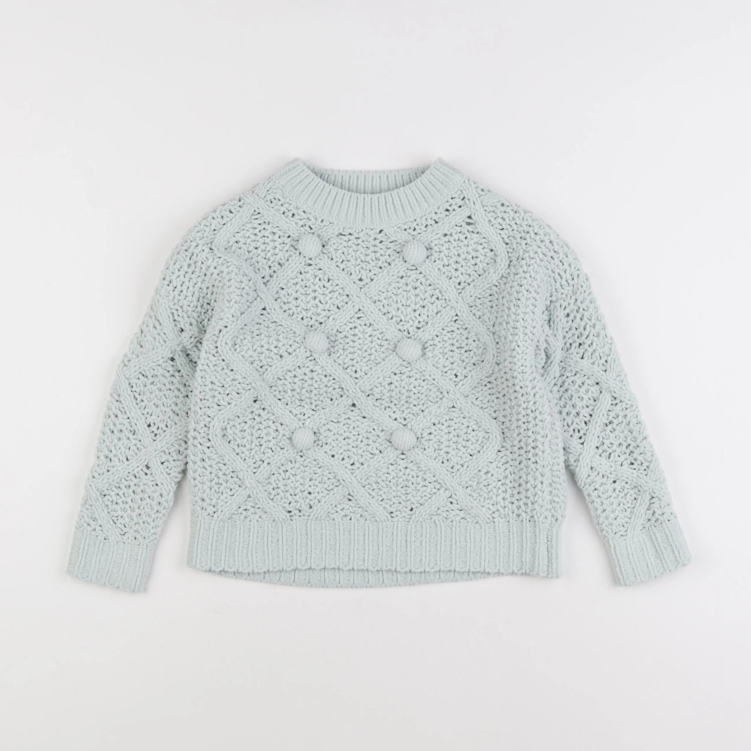 Vertbaudet - pull vert - 4 ans