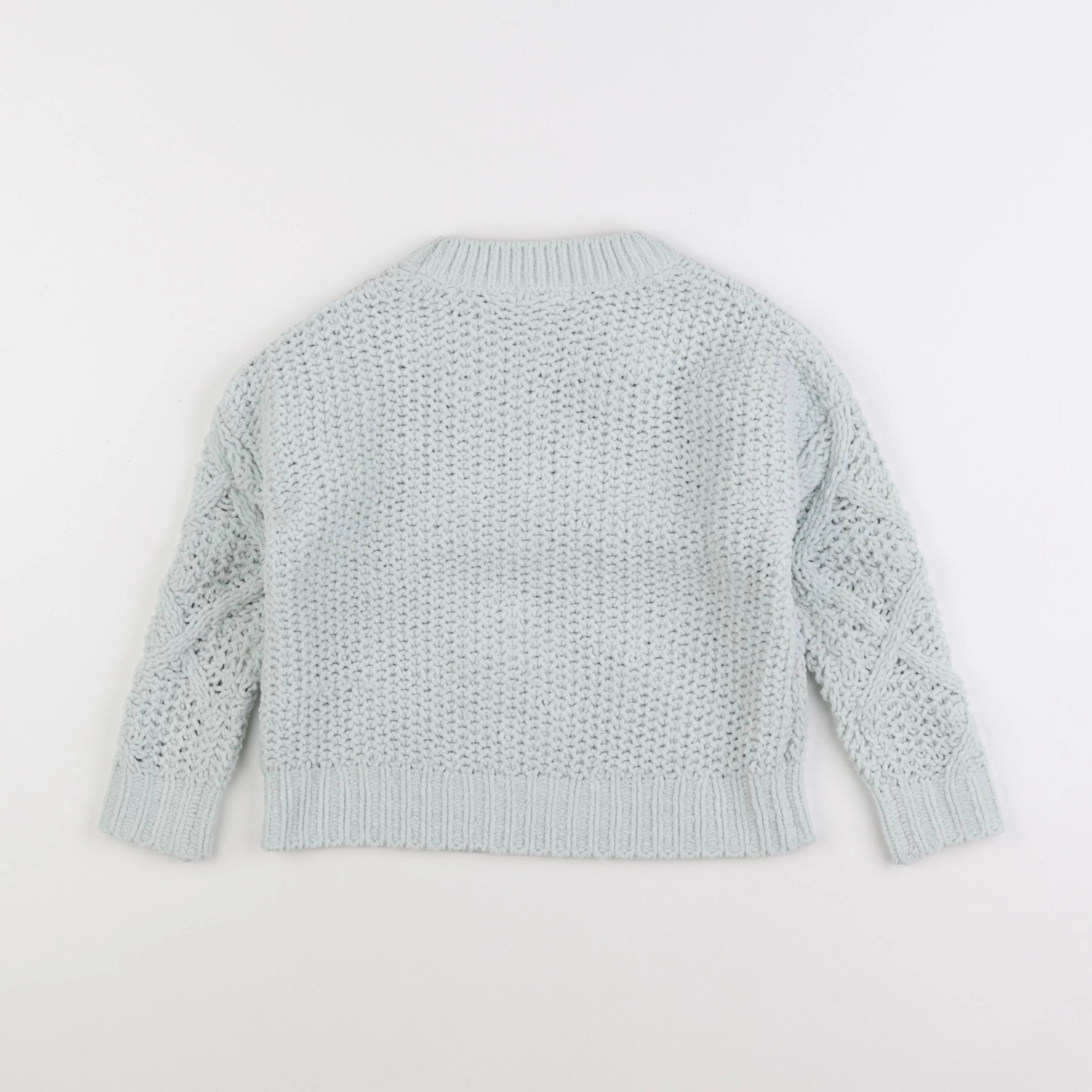Vertbaudet - pull vert - 4 ans