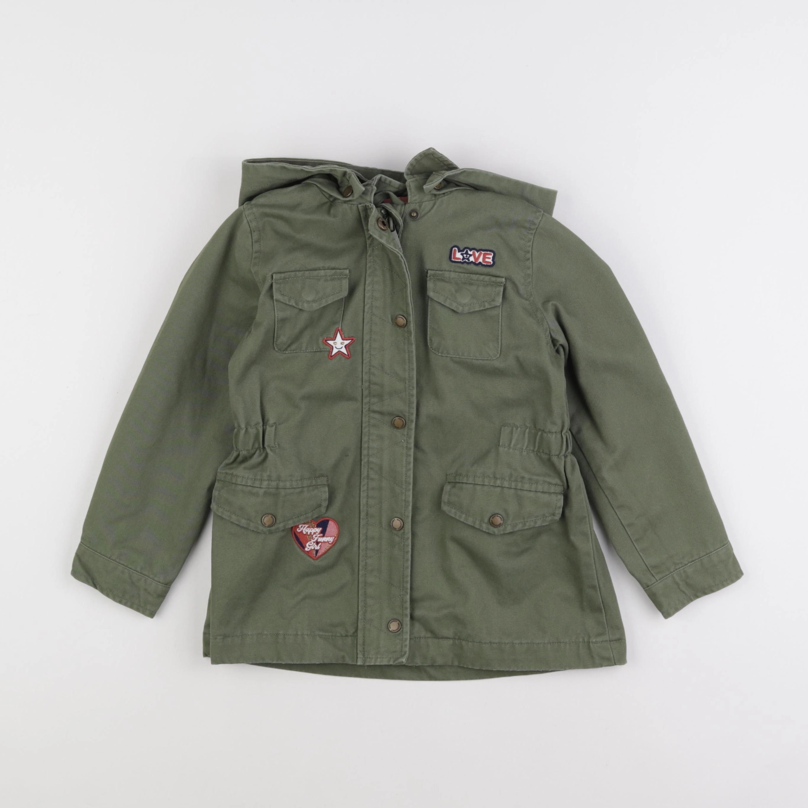 Vertbaudet - veste vert - 5 ans