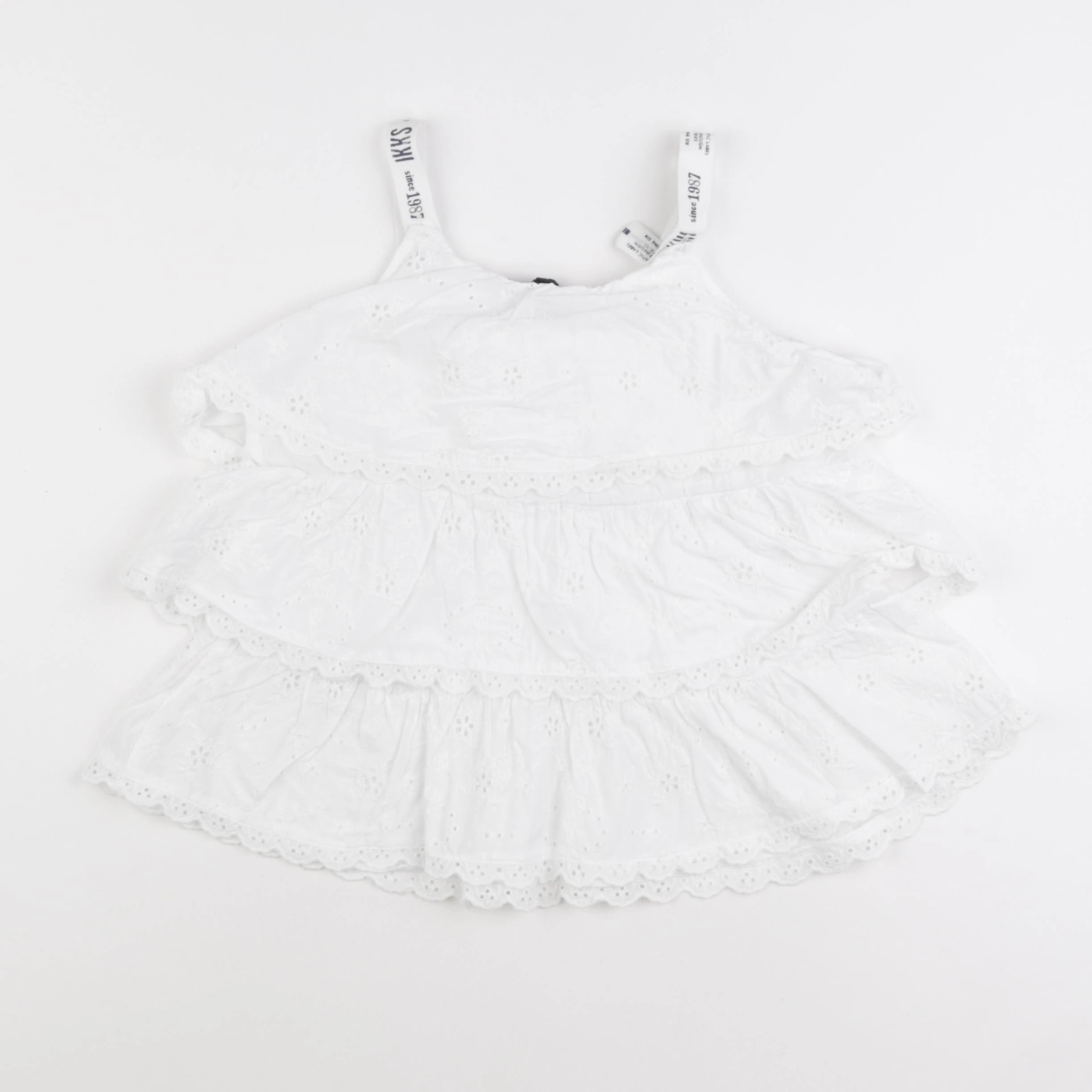 IKKS - blouse blanc - 10 ans