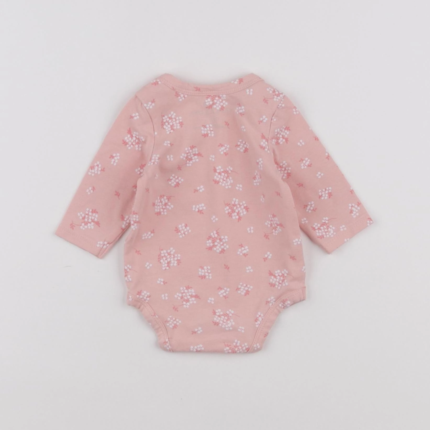 Tape à l'oeil - body rose - 1 mois
