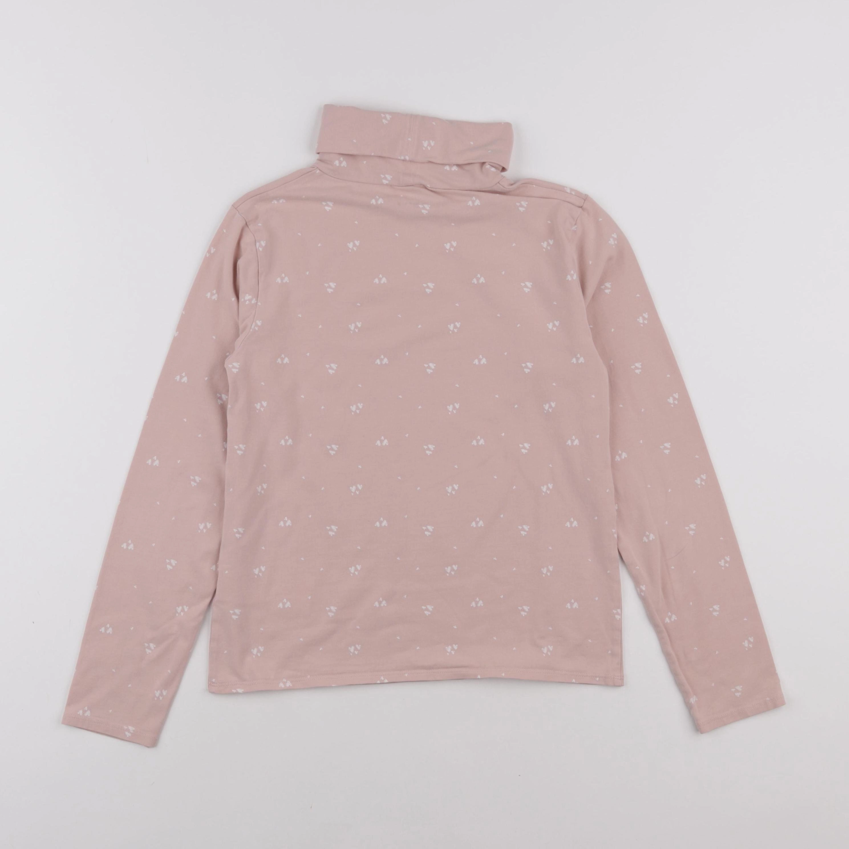 Vertbaudet - sous-pull rose - 10 ans