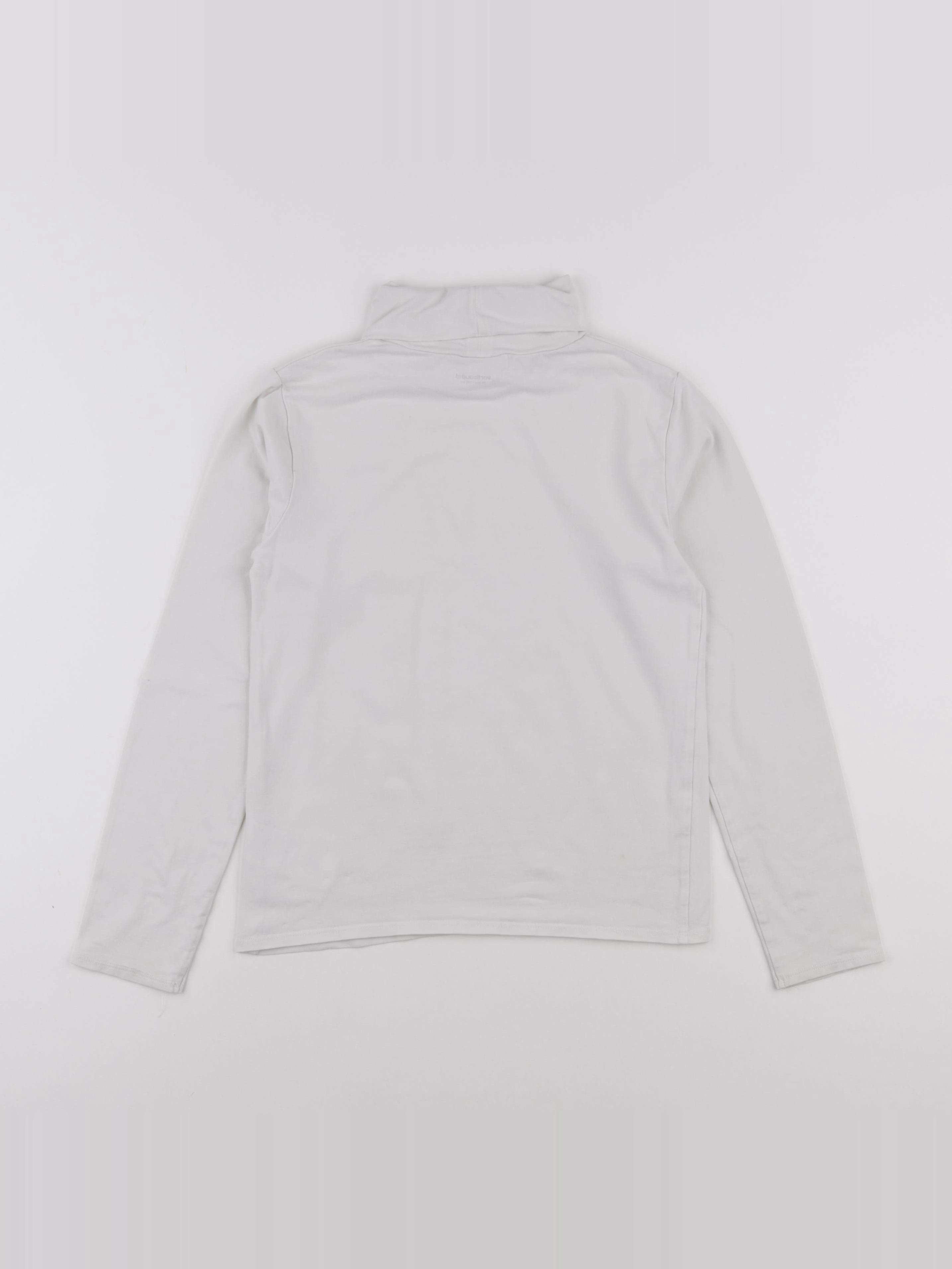 Vertbaudet - sous-pull blanc - 10 ans