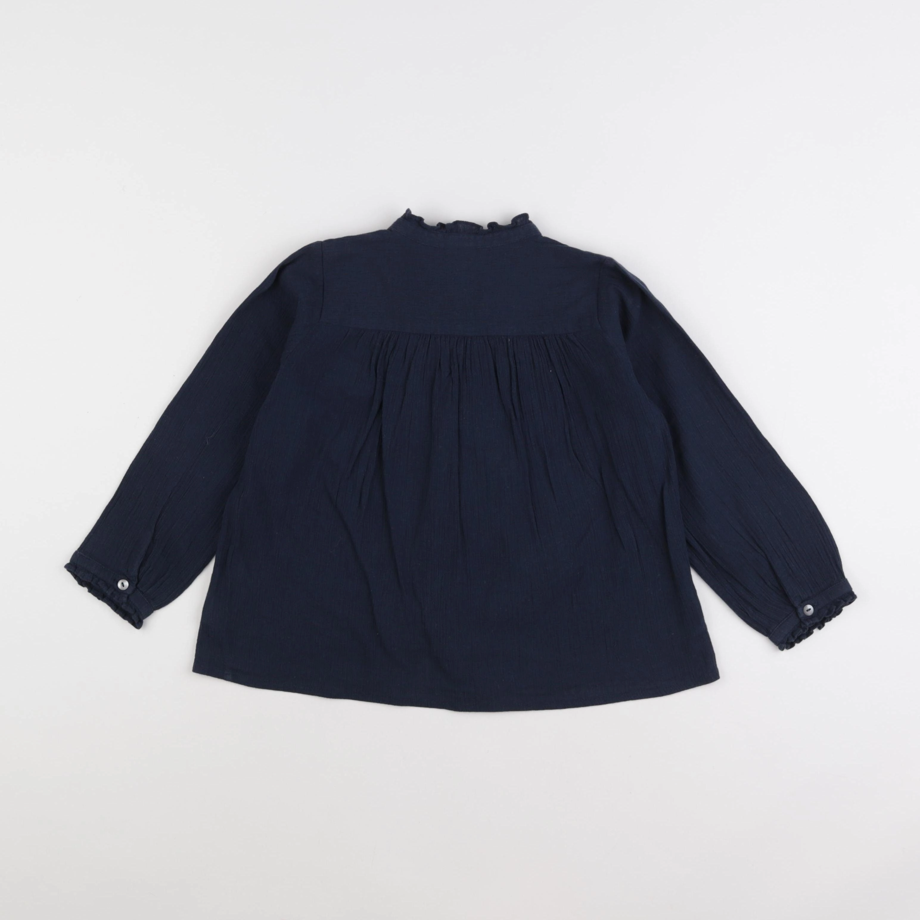 Bonton - blouse bleu - 6 ans