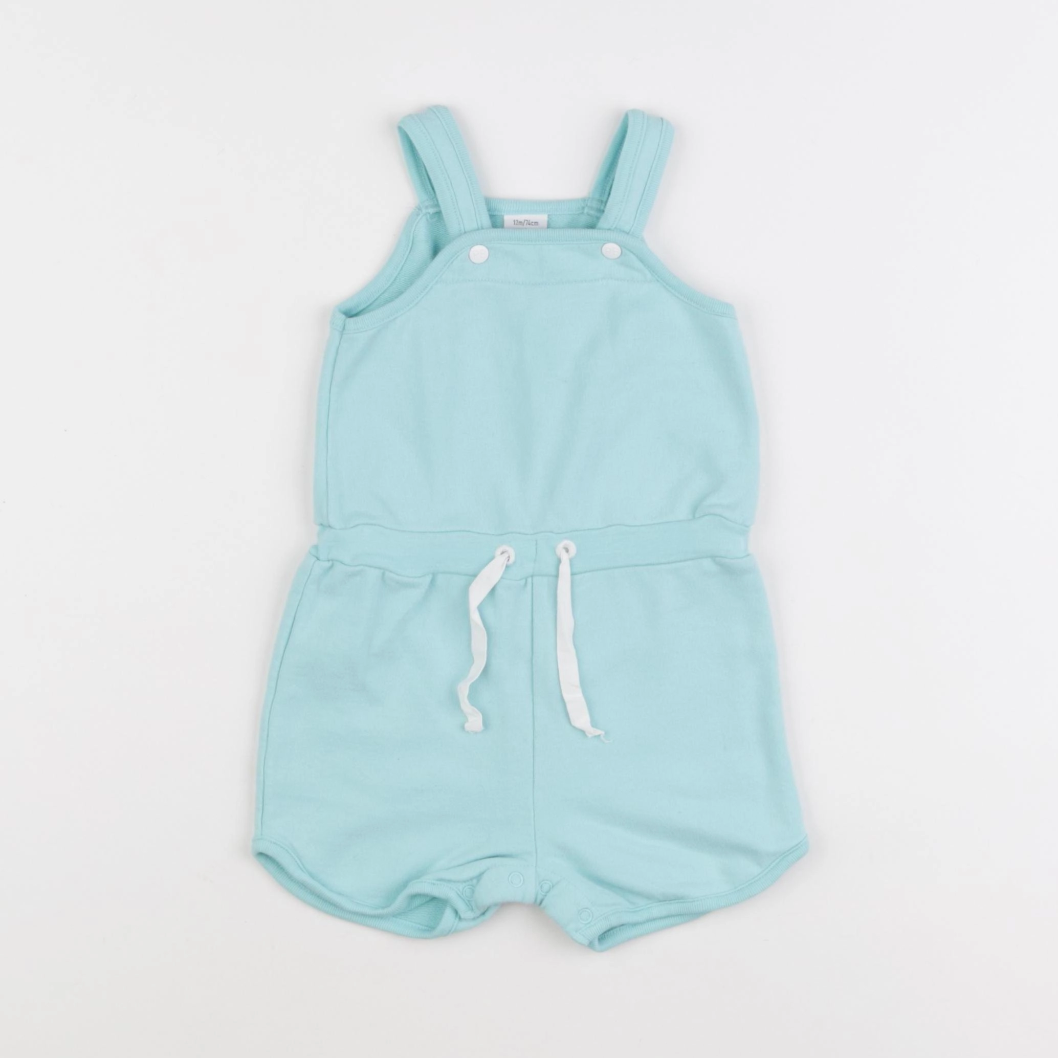 Petit Bateau - combinaison bleu - 12 mois