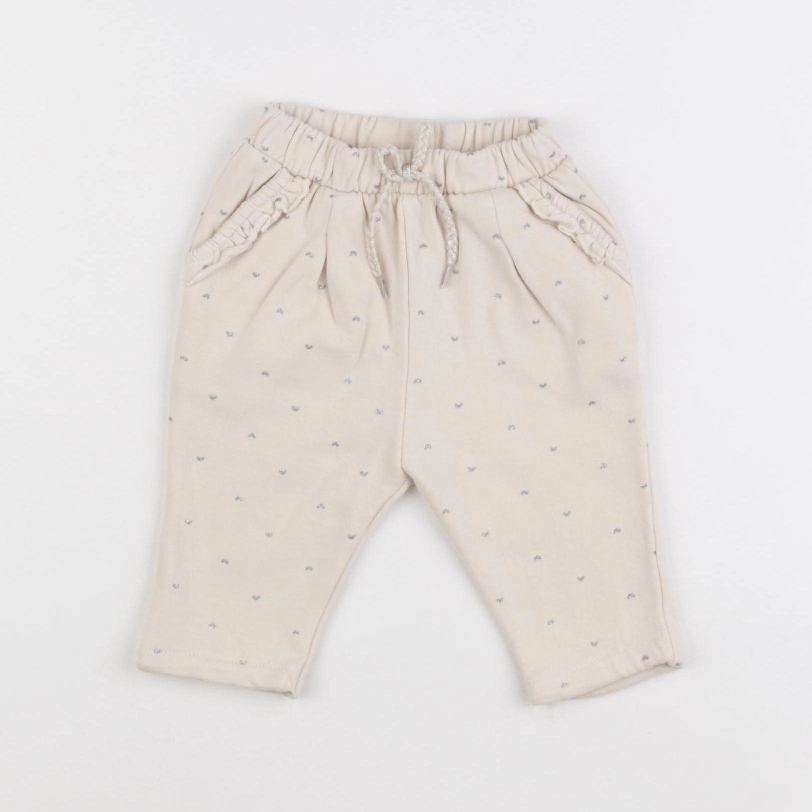 Vertbaudet - pantalon beige - 3 mois