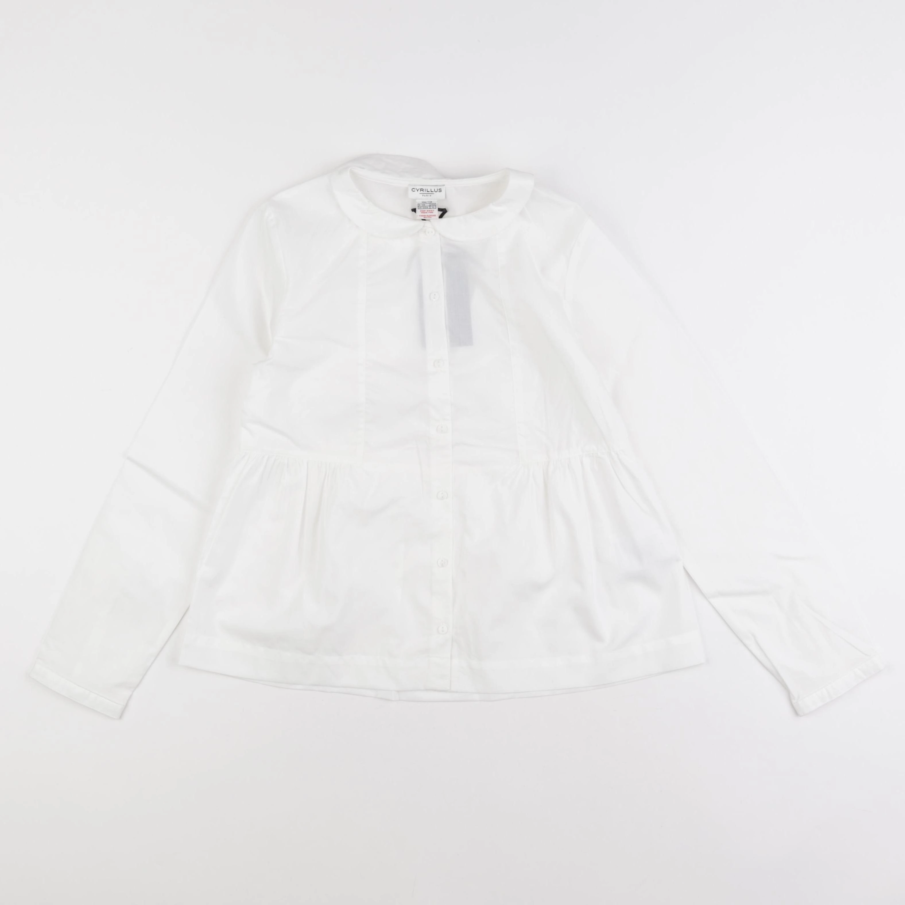 Cyrillus - blouse blanc - 10 ans