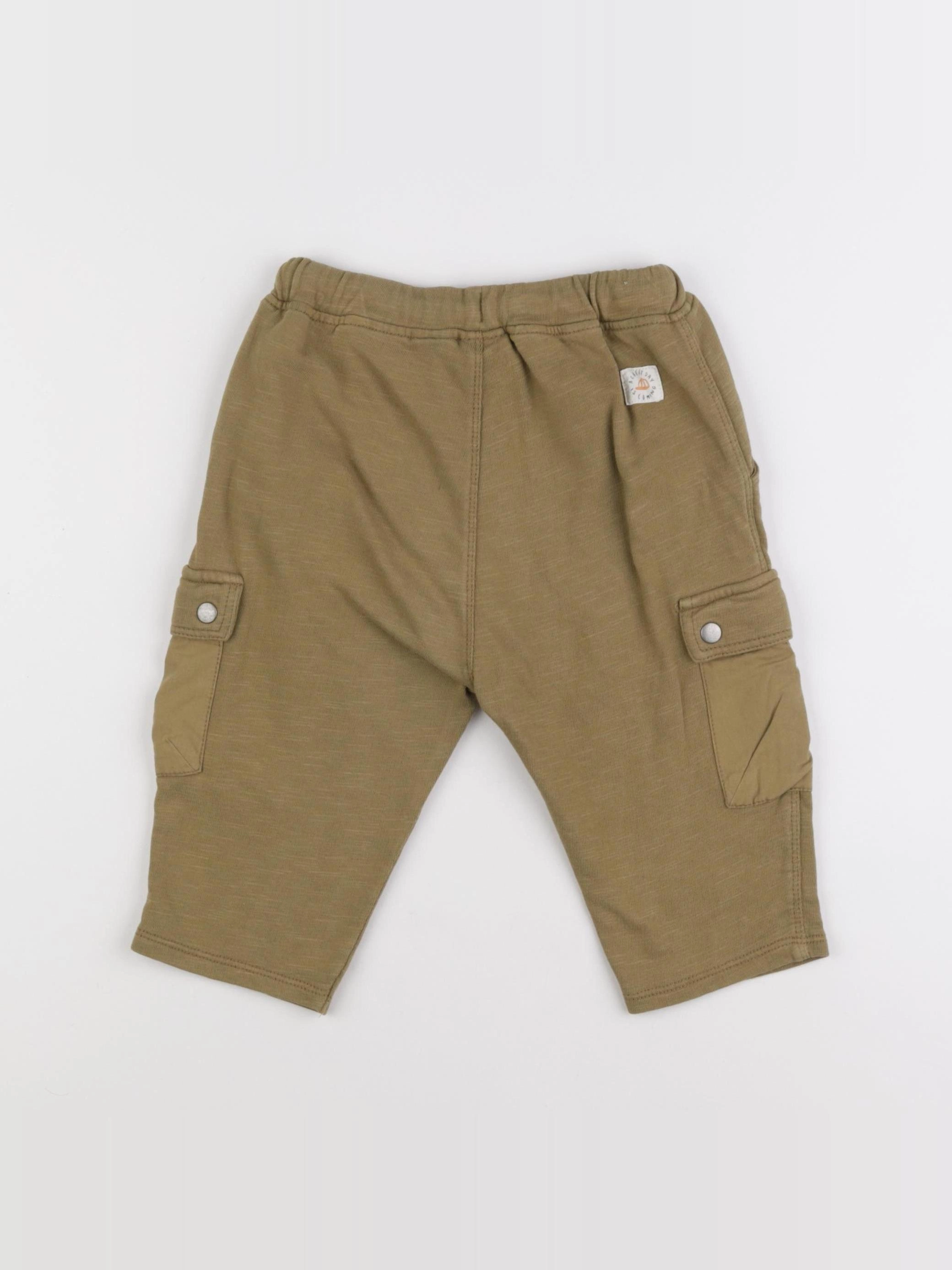 Zara - pantalon vert - 12/18 mois