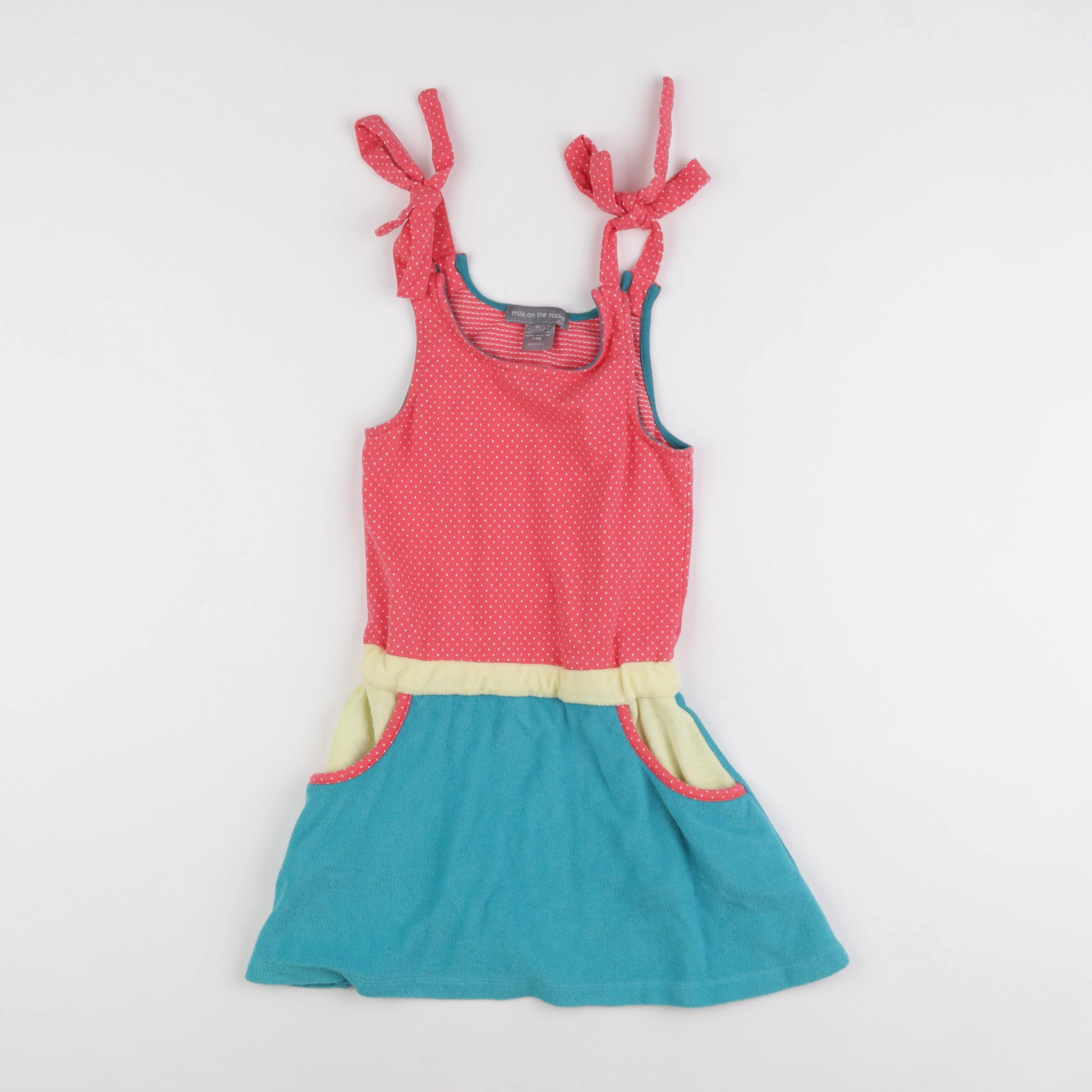 Milk on the rocks - robe multicolore - 8 ans