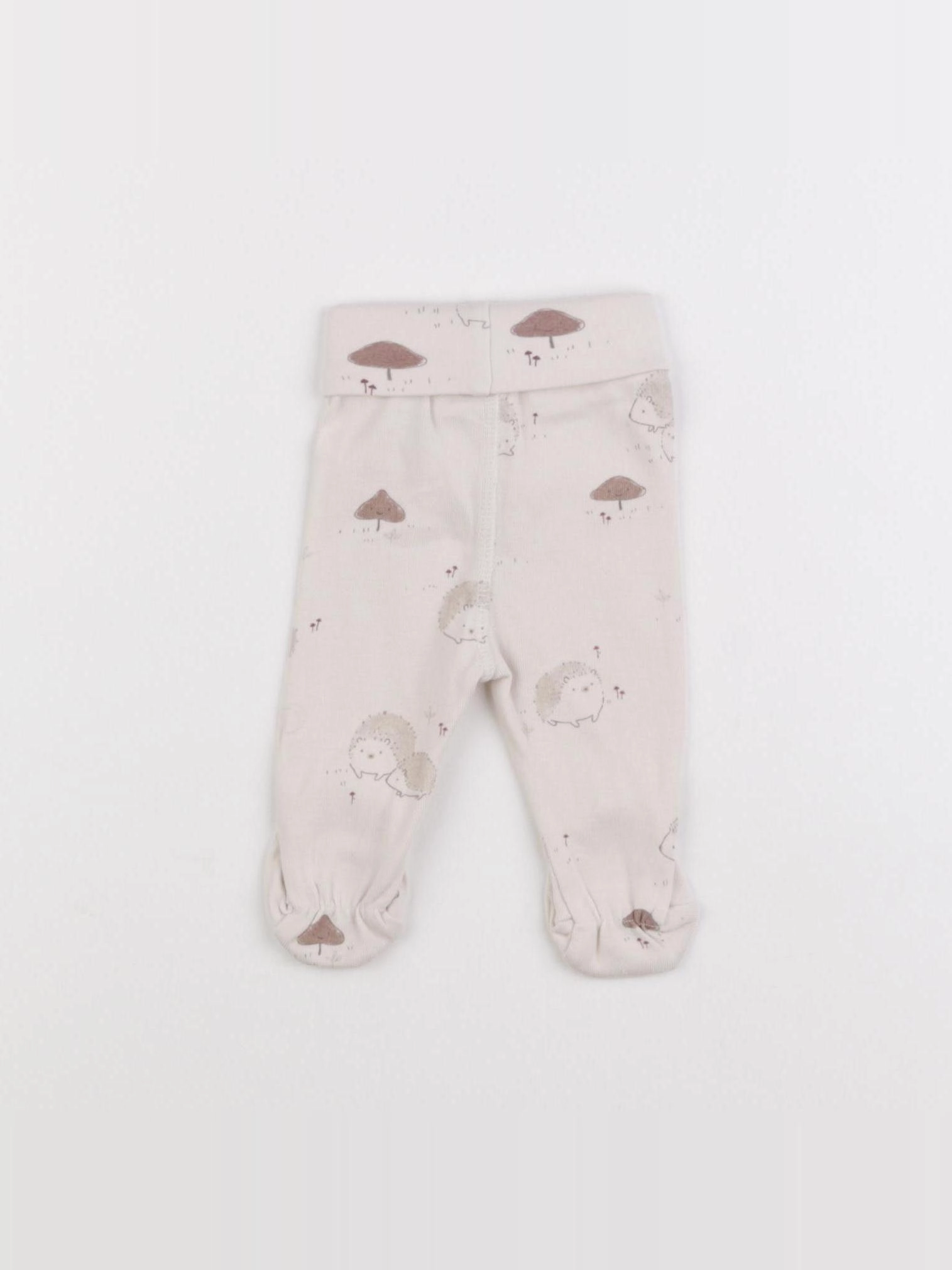 H&M - legging beige - 0/1 mois
