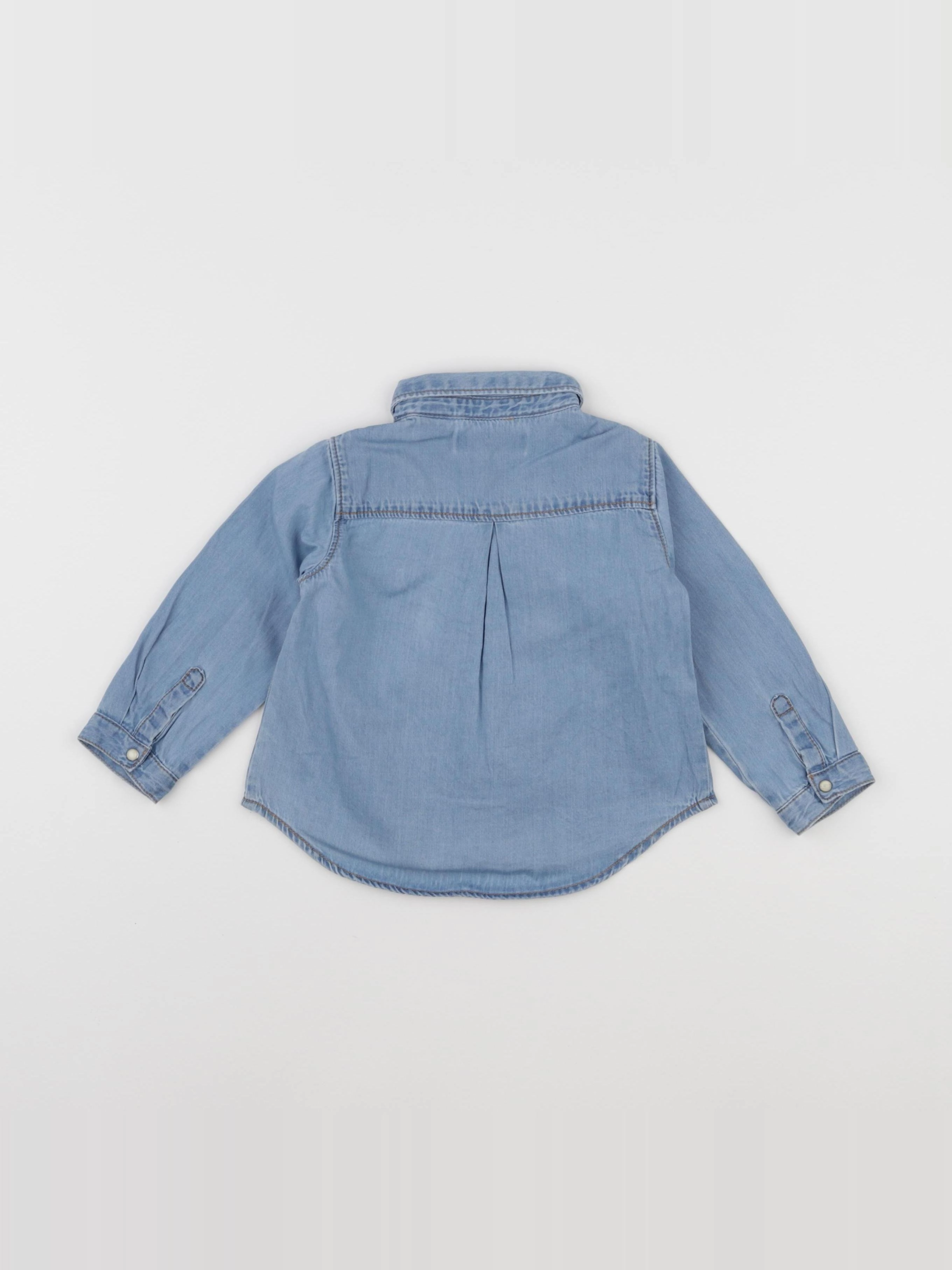 Zara - chemise bleu - 12/18 mois