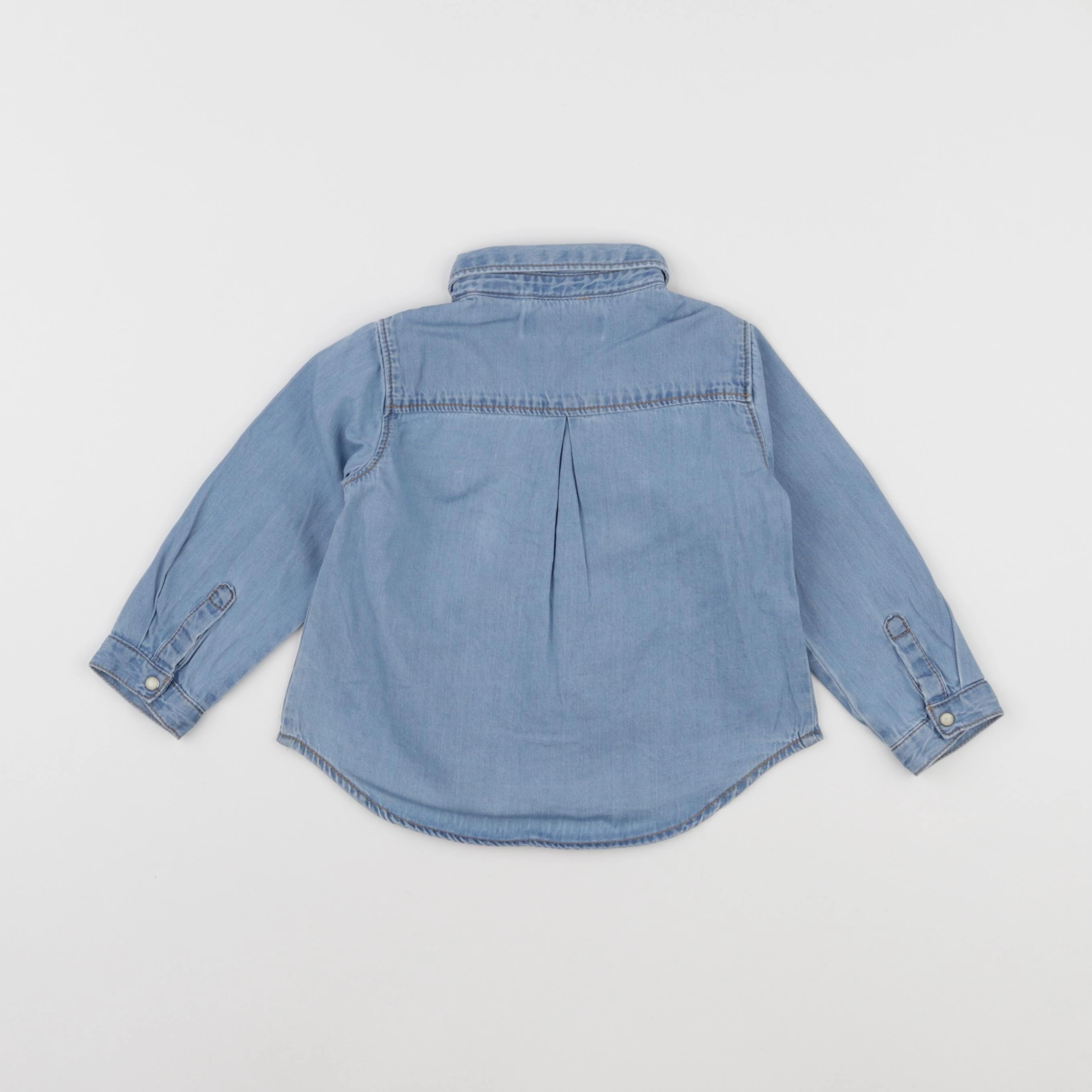Zara - chemise bleu - 12/18 mois