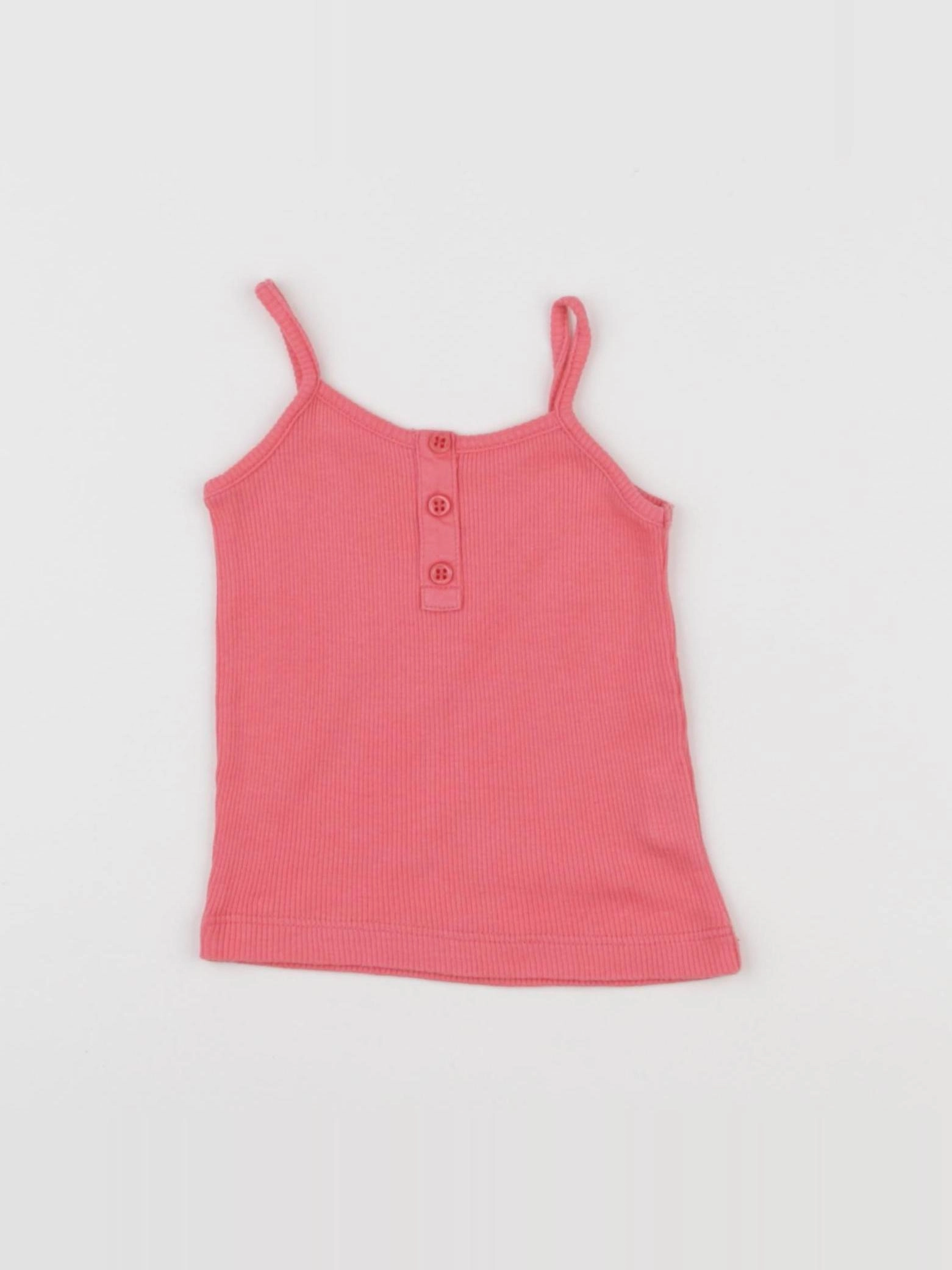 Boutchou - débardeur rose - 6 mois
