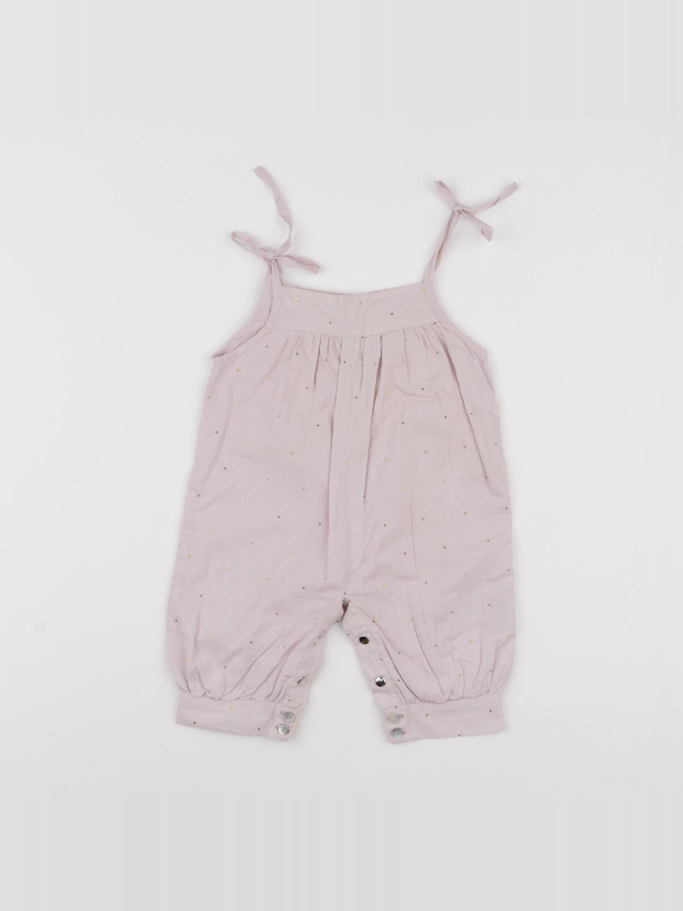 Emile et Ida - combinaison rose - 3 mois