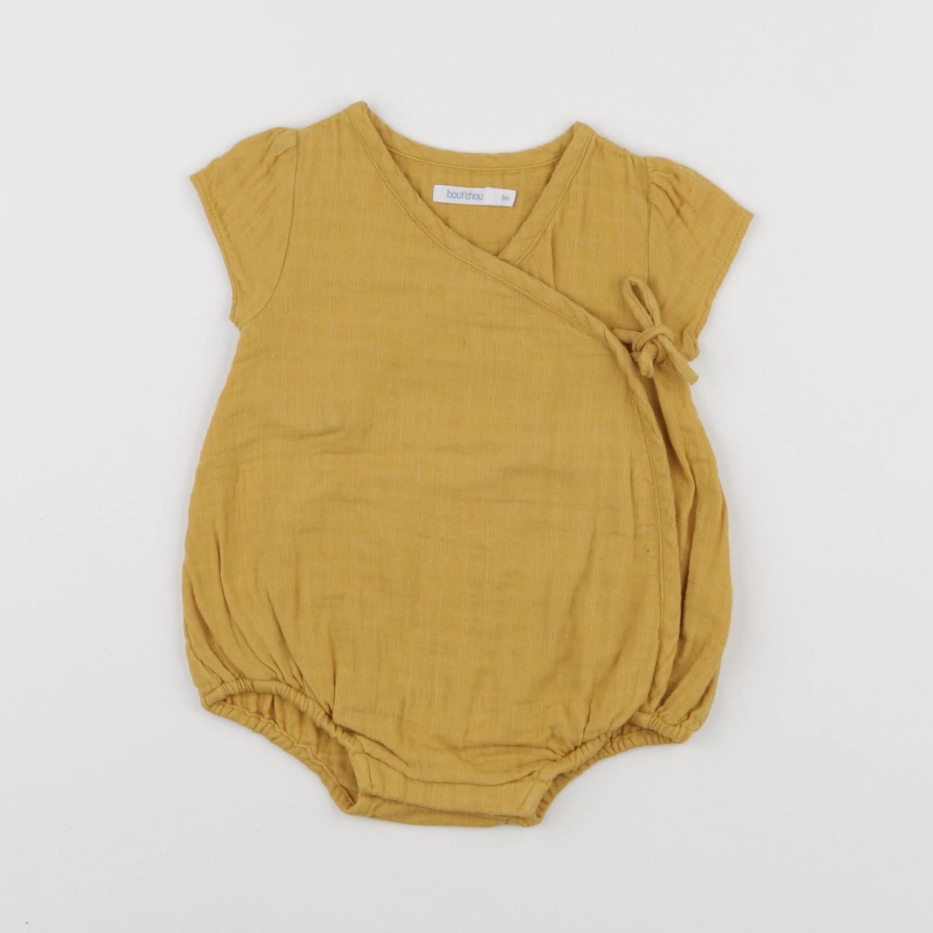 Boutchou - combinaison jaune - 3 mois