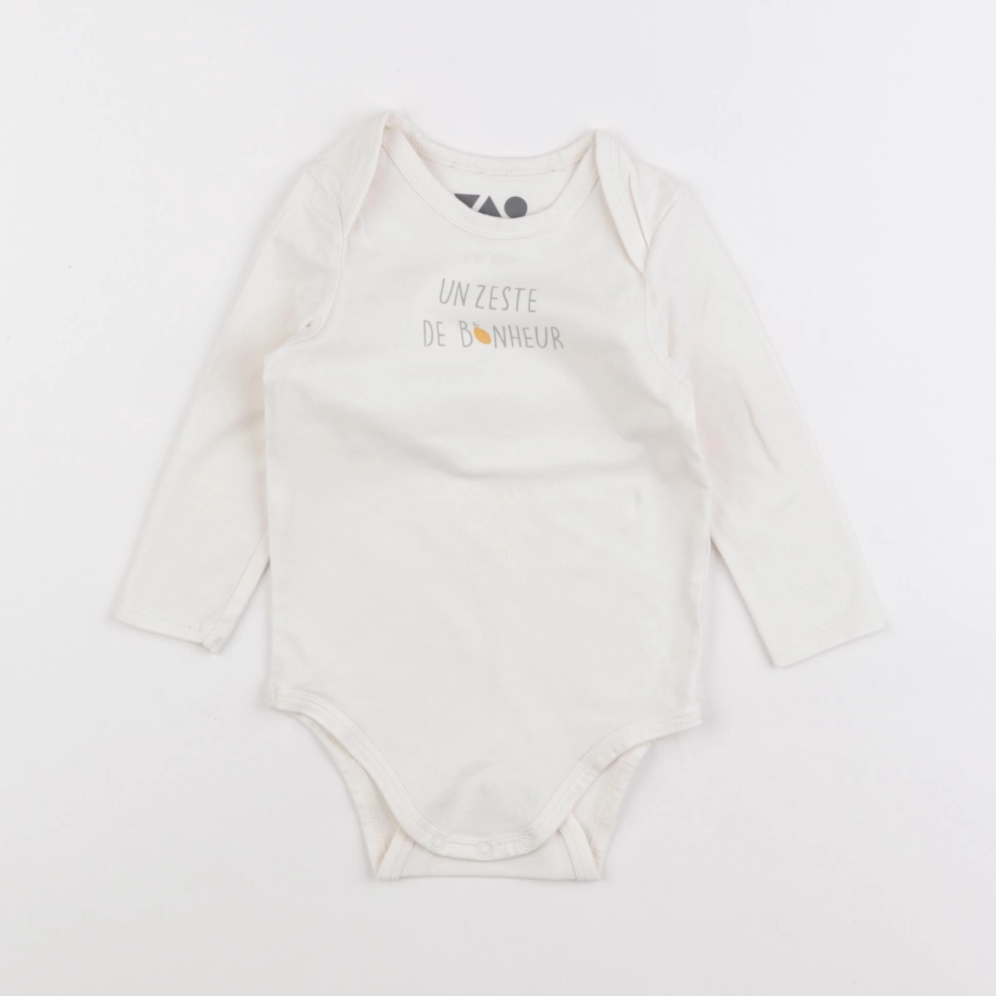 Tape à l'oeil - body beige - 18 mois