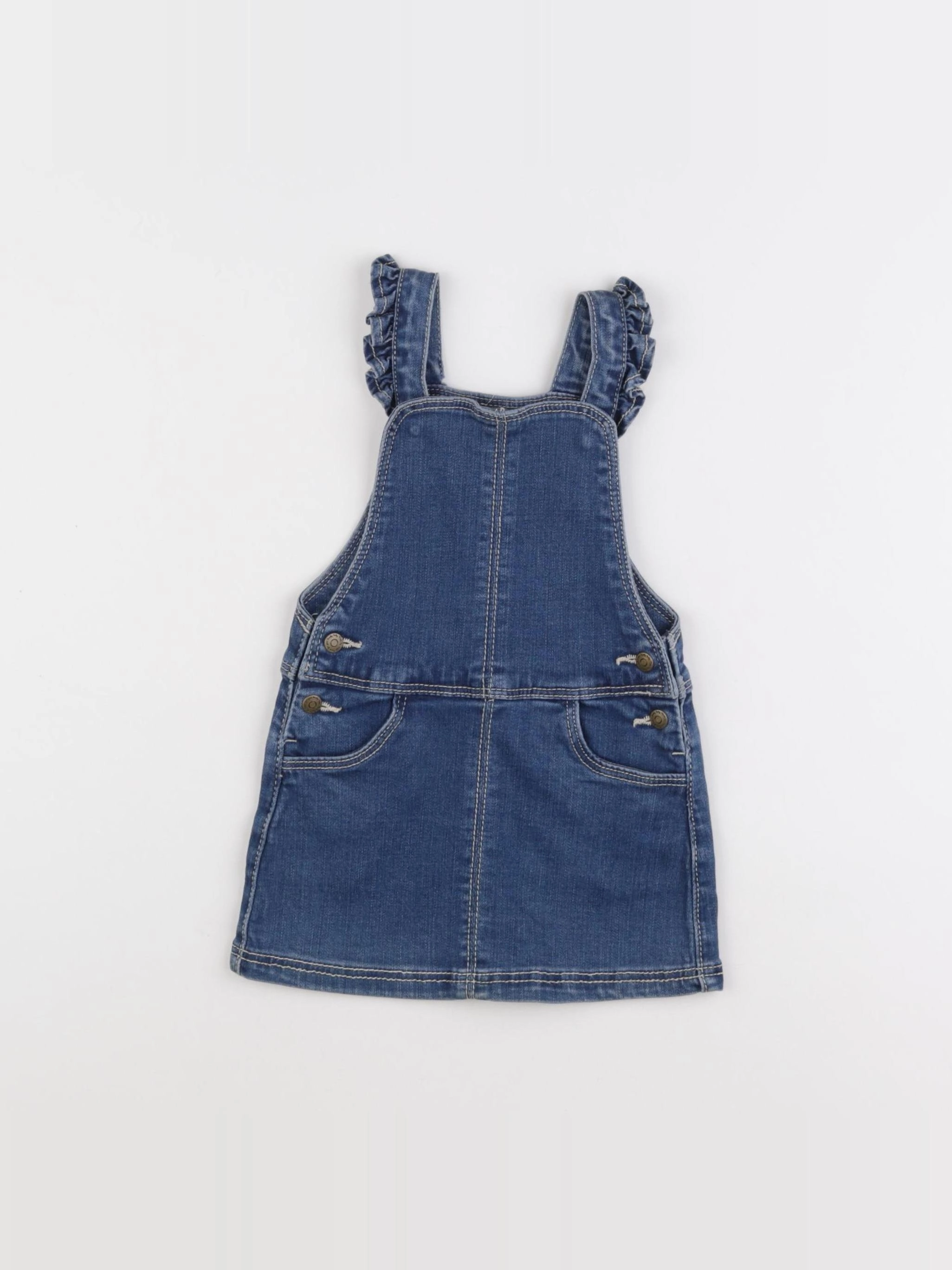 Tape à l'oeil - robe bleu - 12 mois