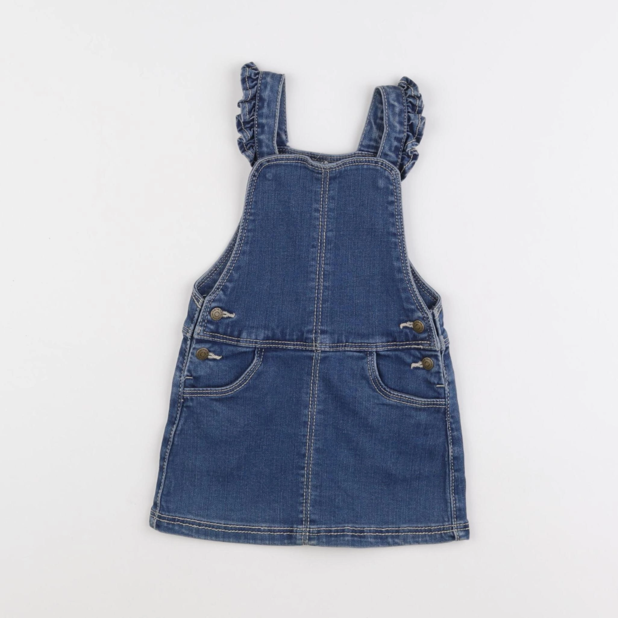 Tape à l'oeil - robe bleu - 12 mois