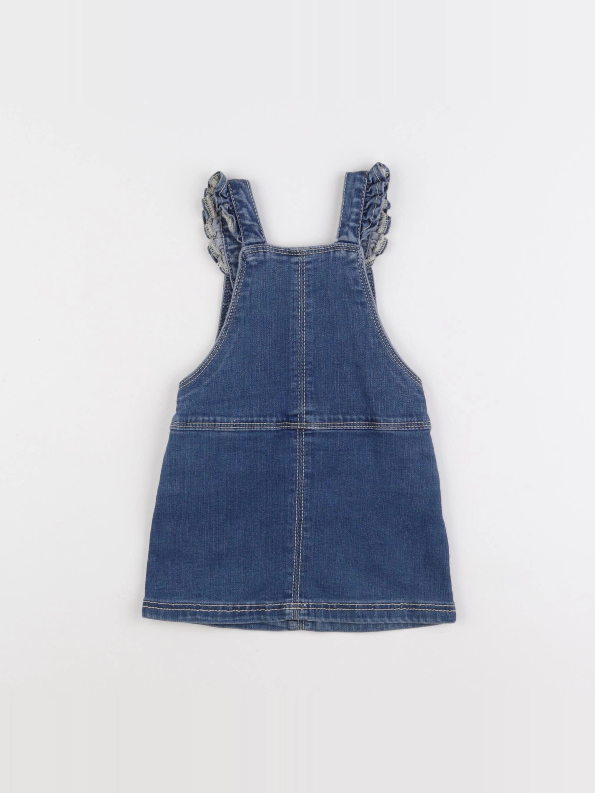 Tape à l'oeil - robe bleu - 12 mois