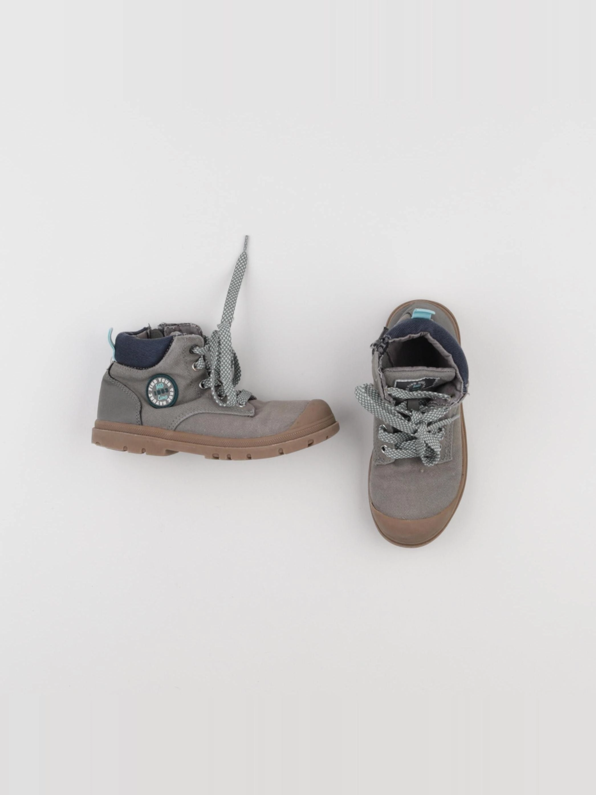 Vertbaudet - boots gris - pointure 30