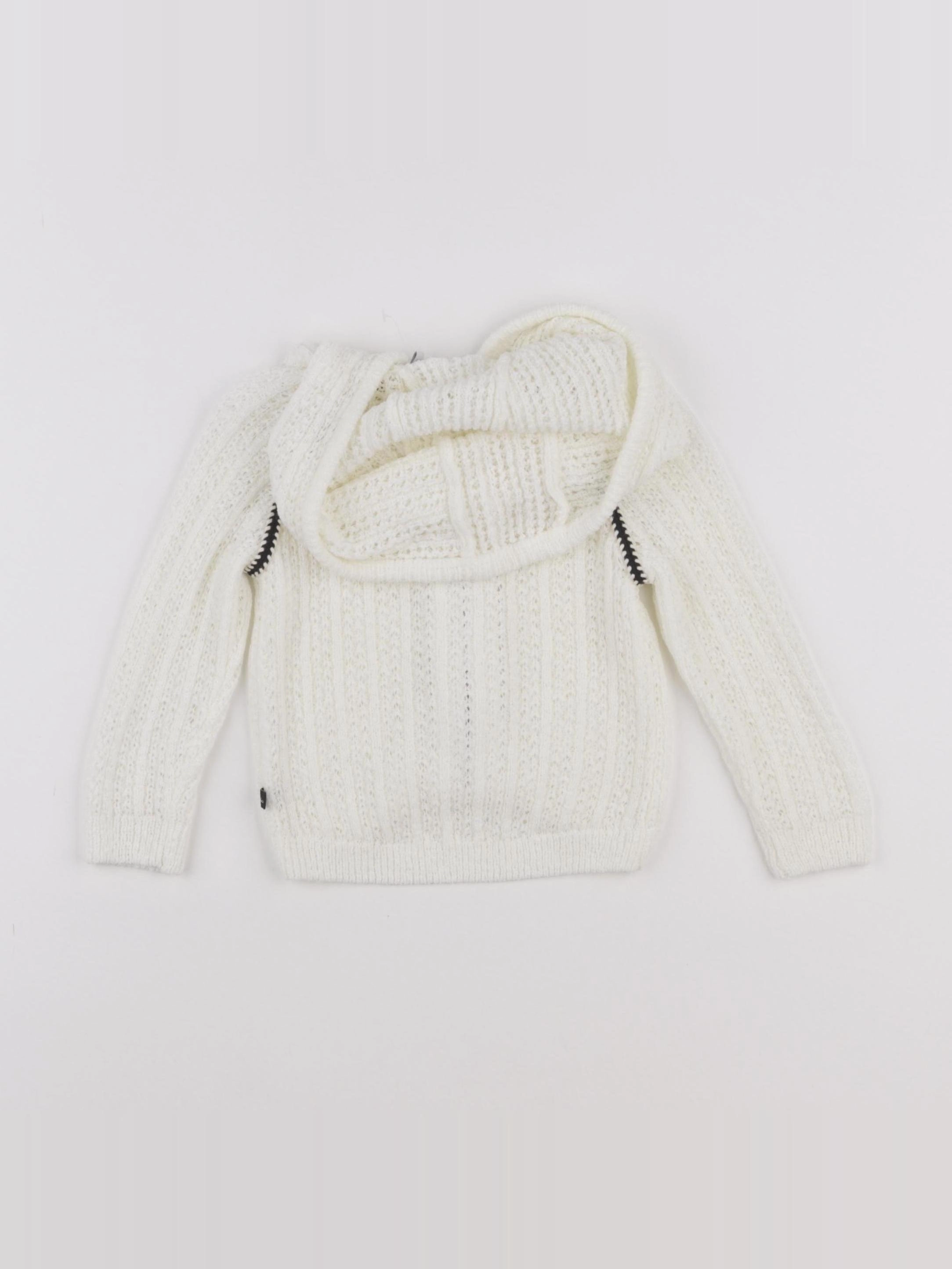 IKKS - gilet blanc - 12 mois