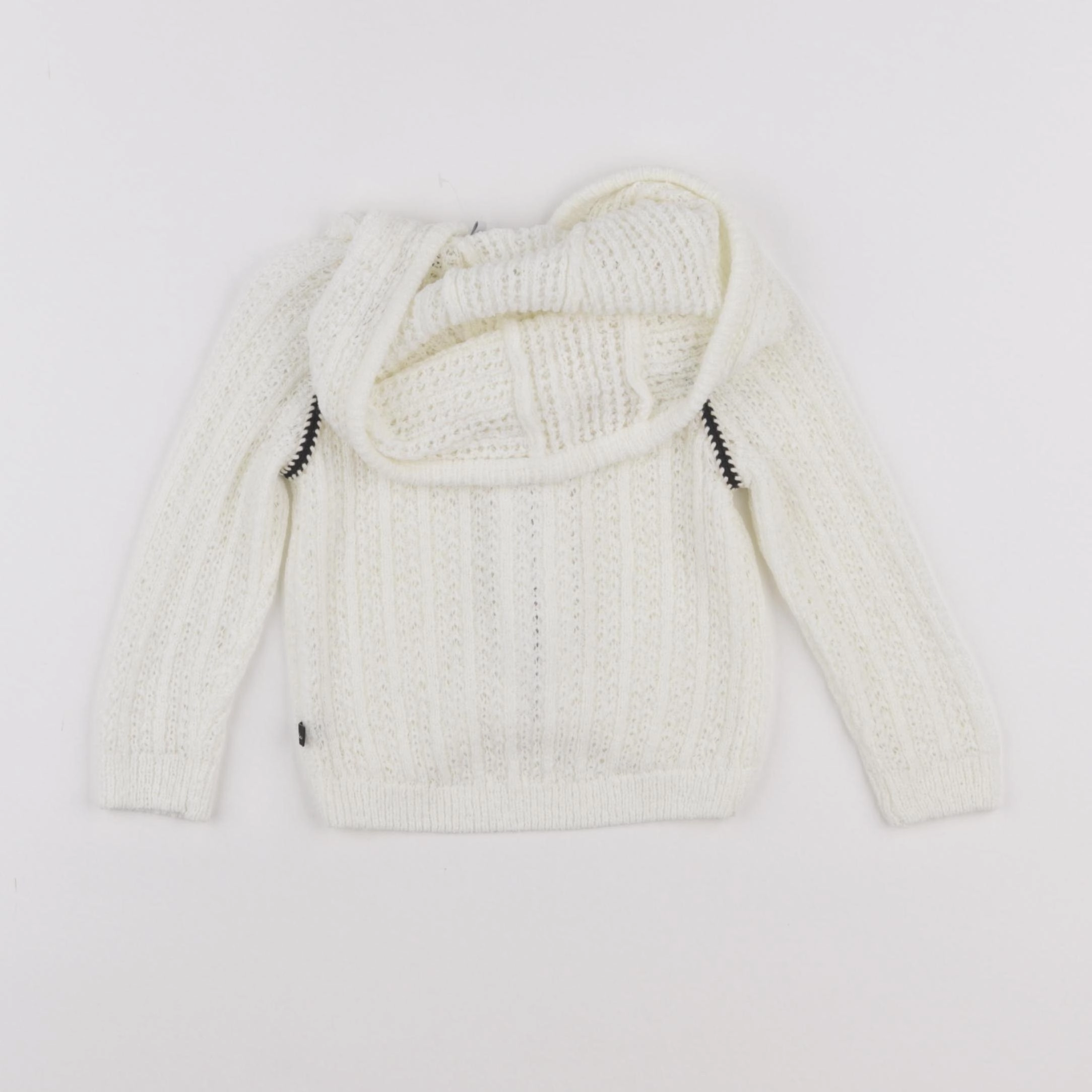 IKKS - gilet blanc - 12 mois