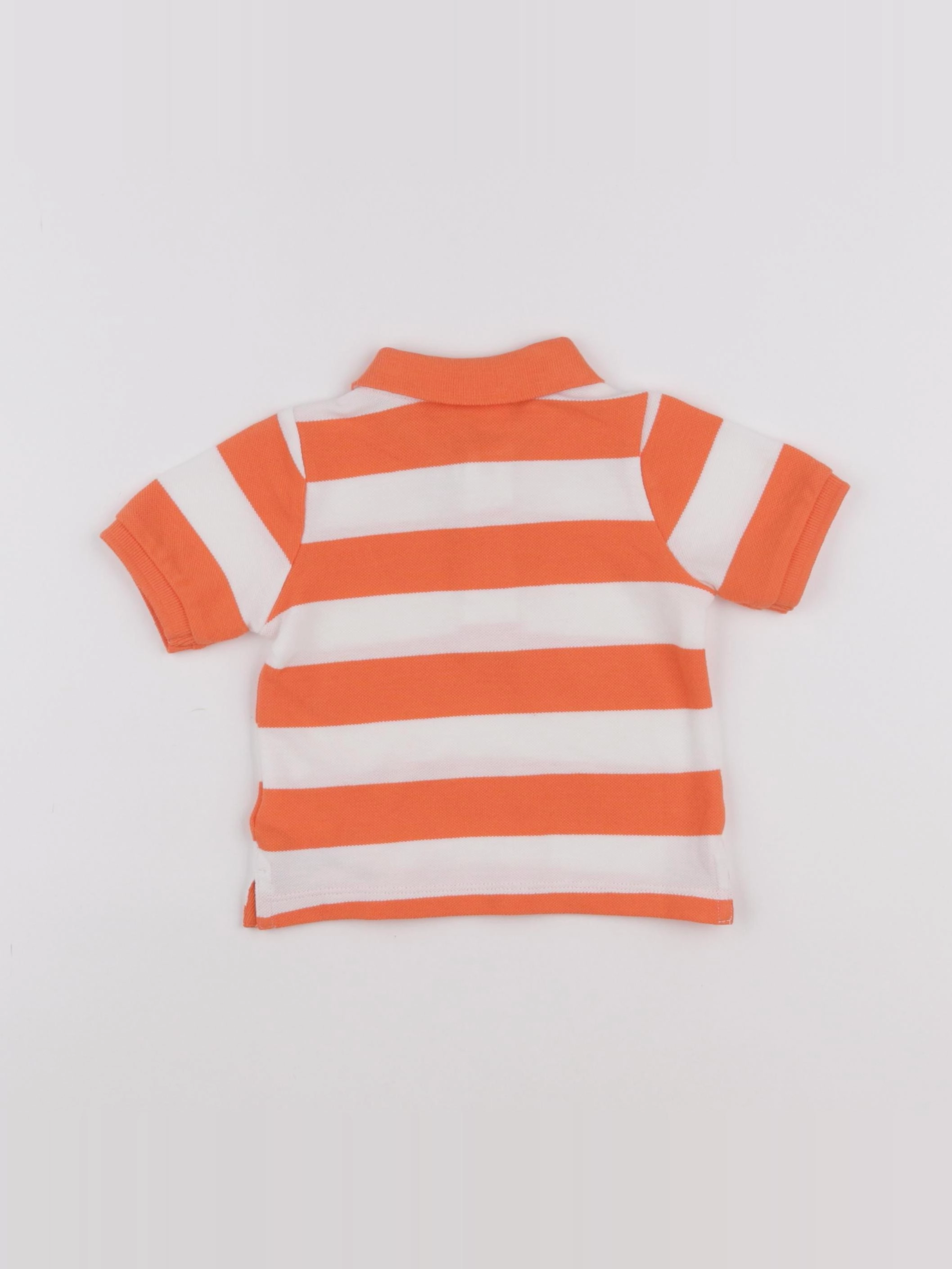 Natalys - polo orange - 6 mois