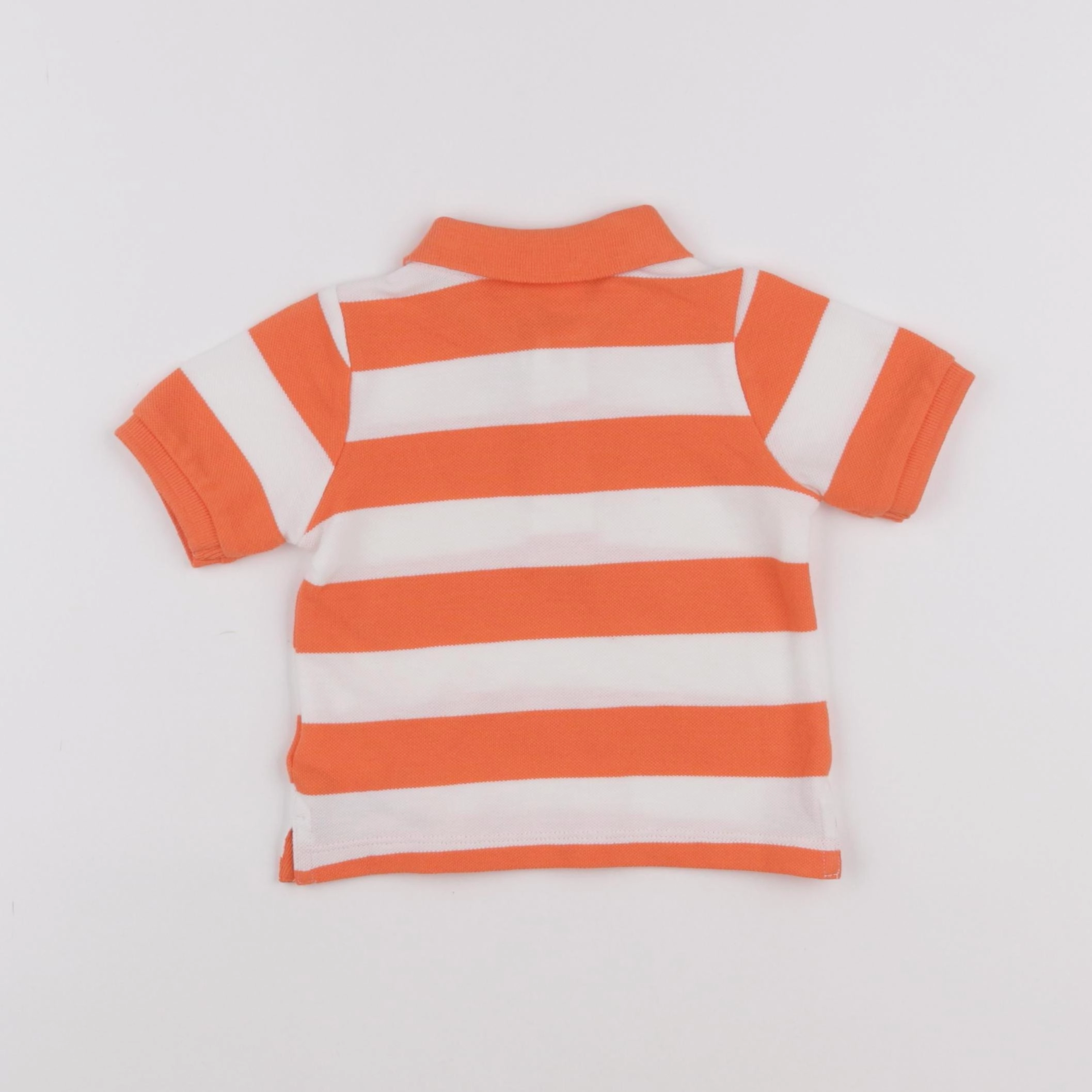 Natalys - polo orange - 6 mois