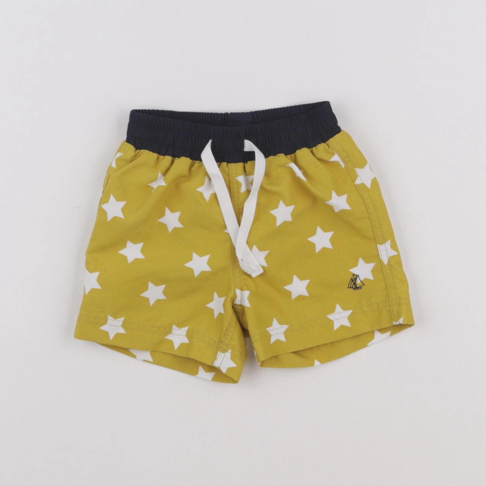 Petit Bateau - maillot de bain jaune - 3 mois