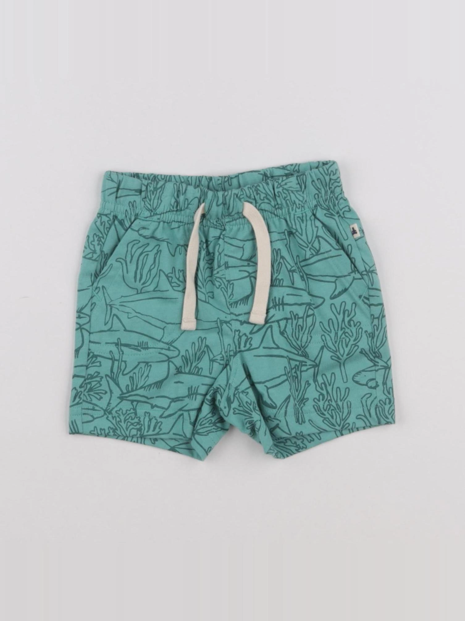 GAP - short vert - 6/12 mois