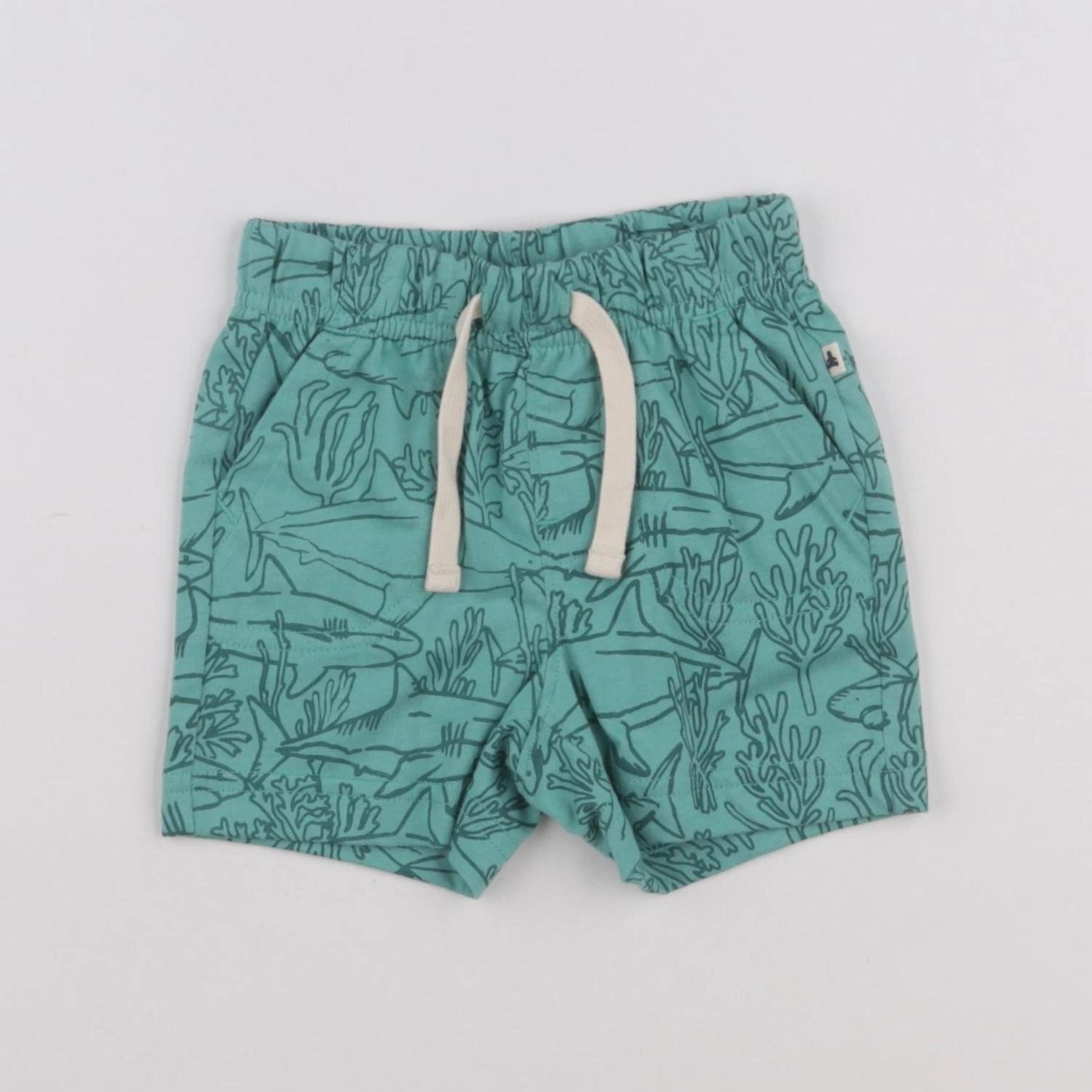 GAP - short vert - 6/12 mois