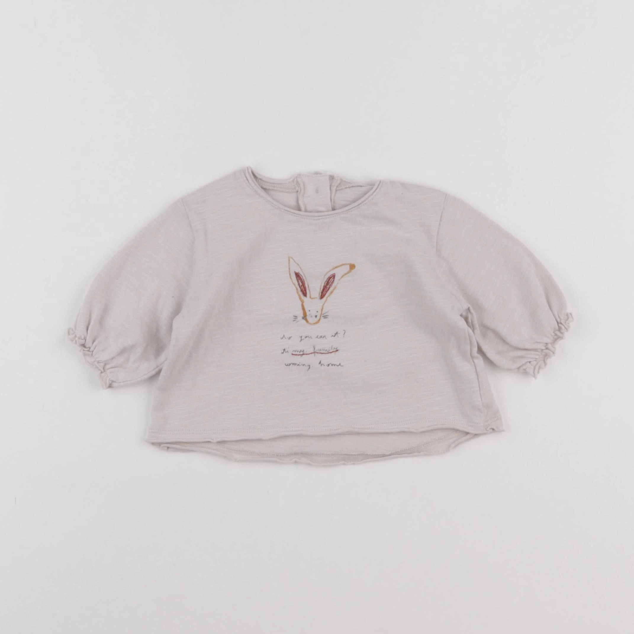 Play Up - tee-shirt beige - 3 mois