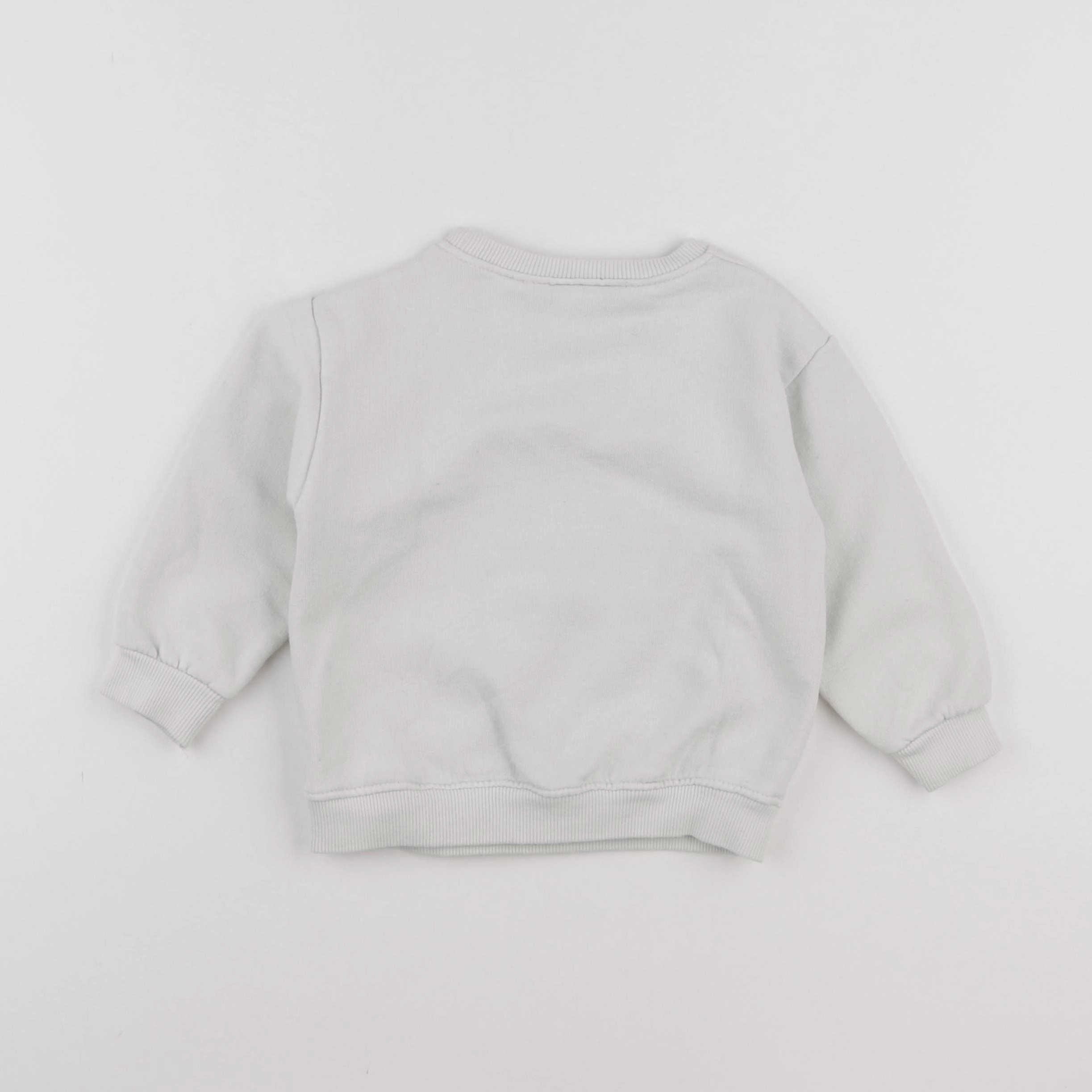 Zara - sweat beige - 12/18 mois