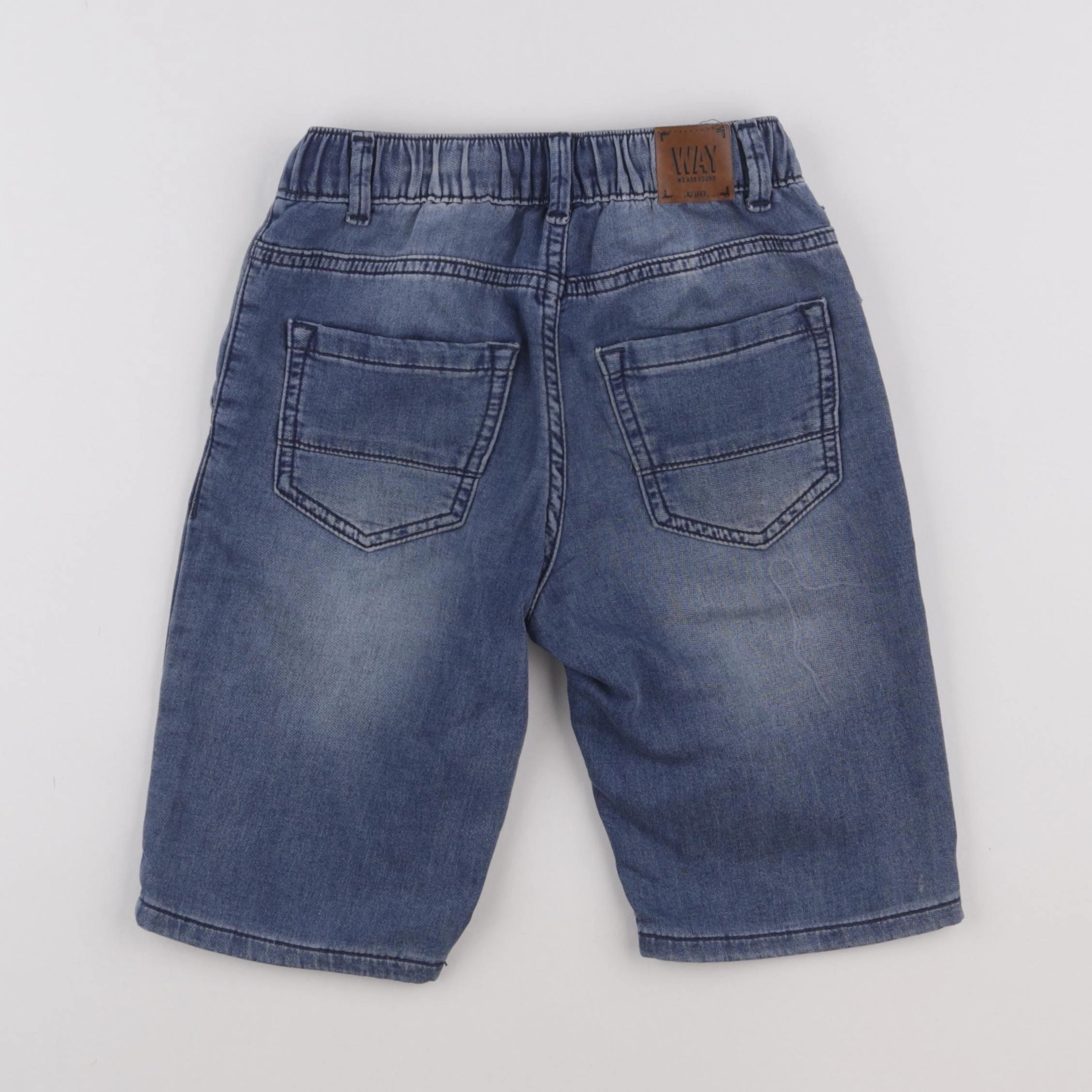IKKS - short bleu - 10 ans
