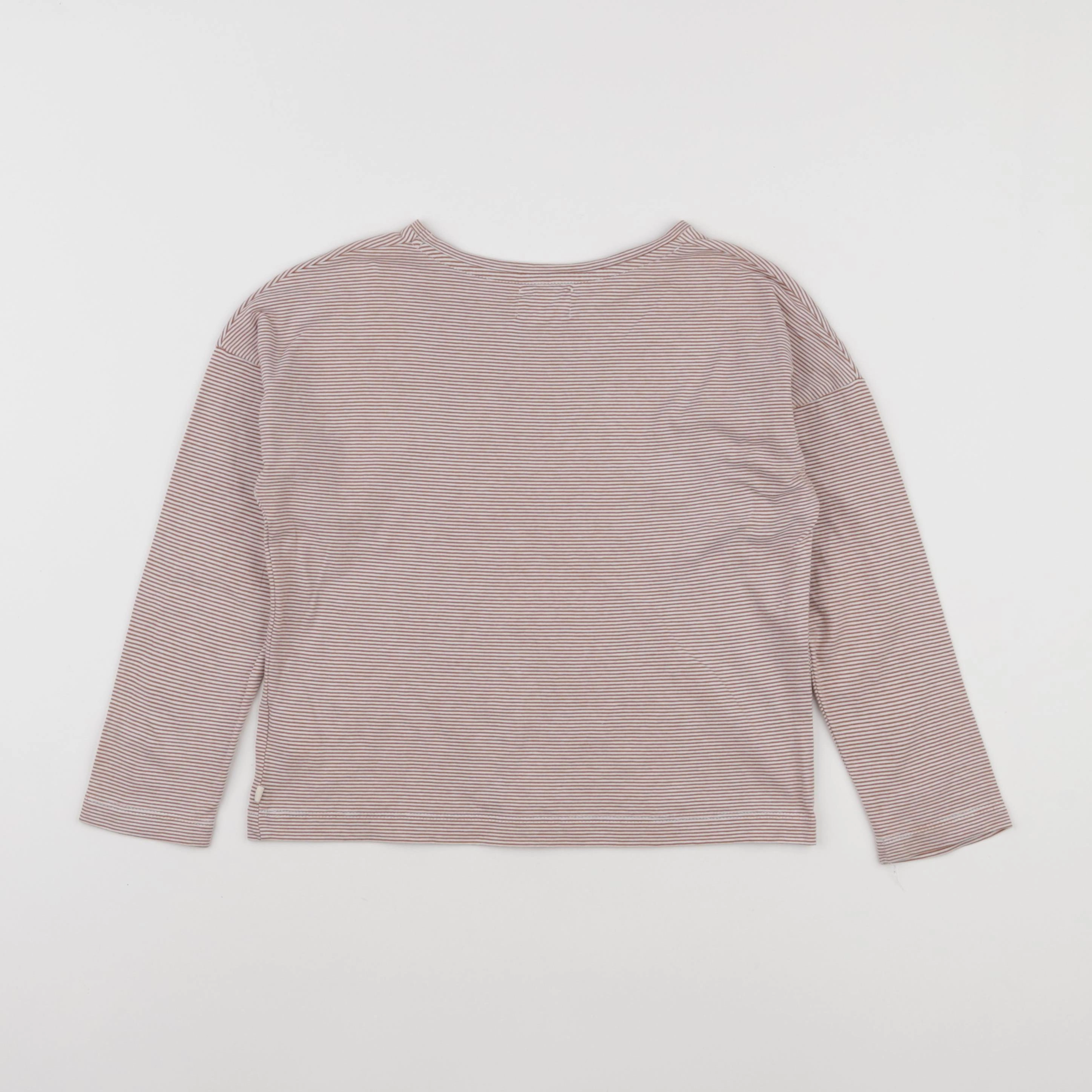Les Petites Choses - tee-shirt marron - 6/7 ans