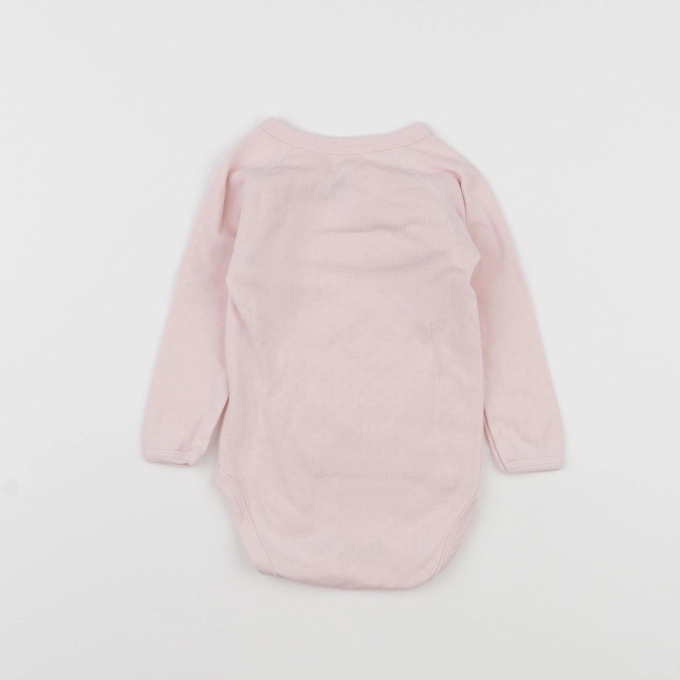 Petit Bateau - body rose - 12 mois