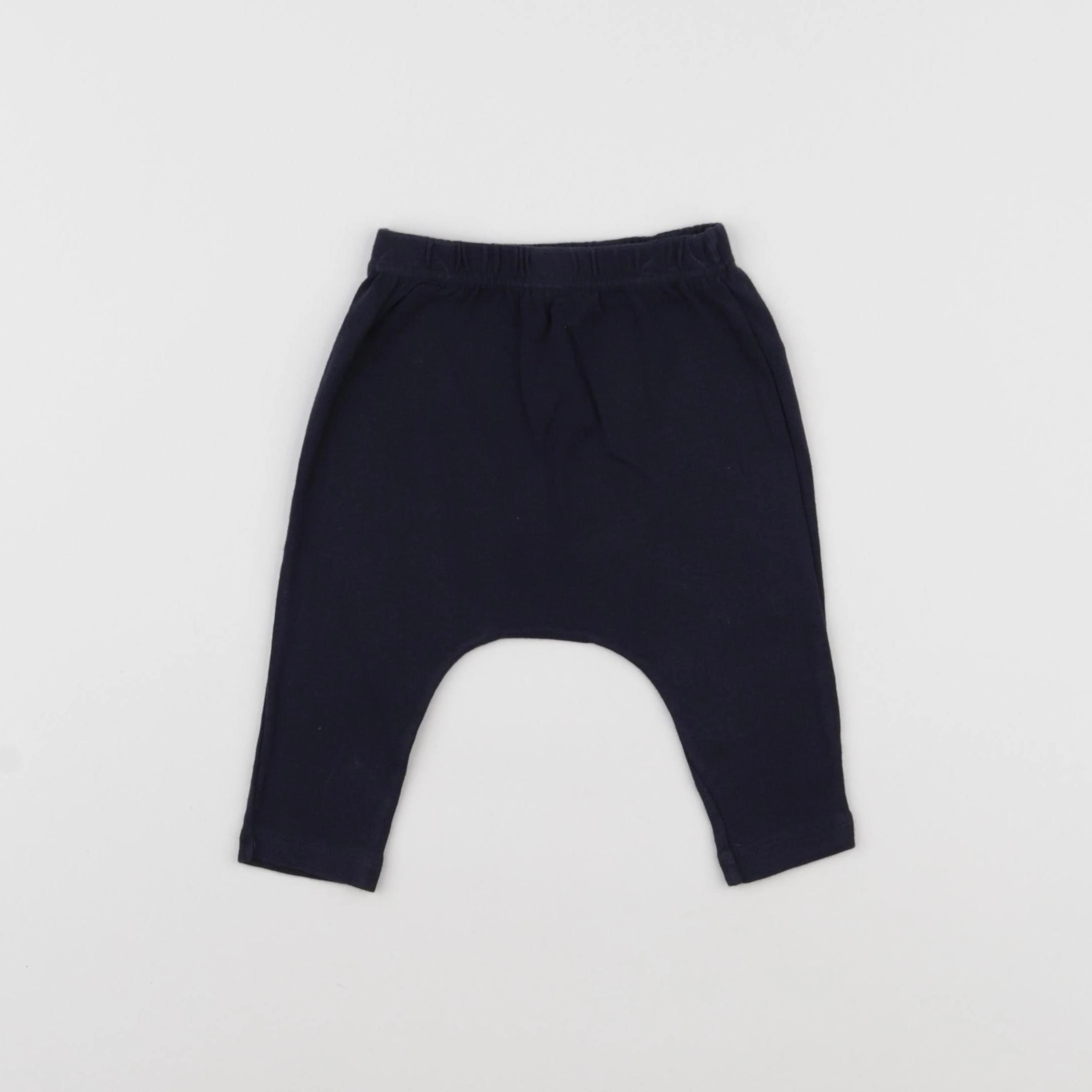 Petit Bateau - sarouel bleu - 6 mois