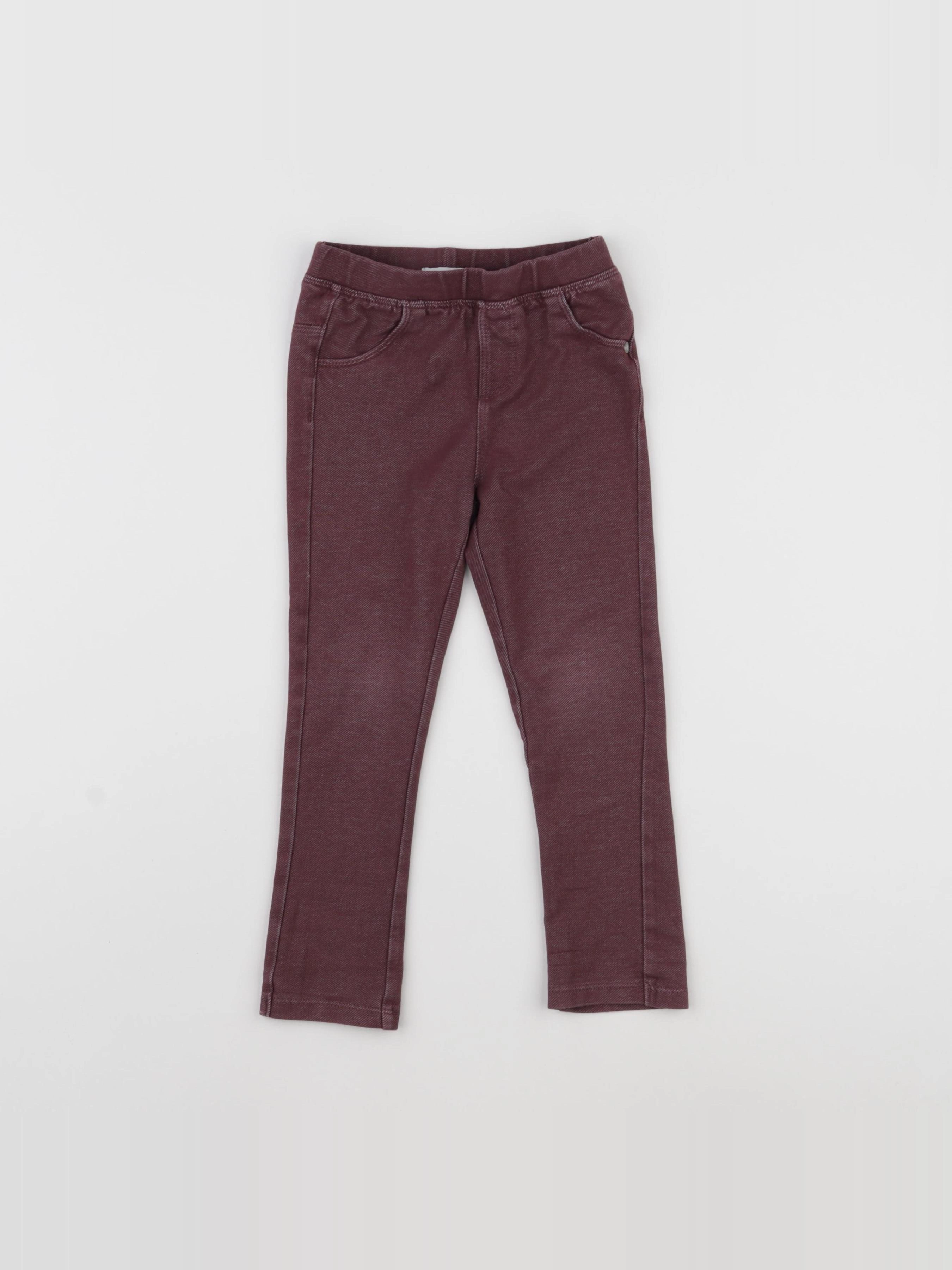 Vertbaudet - legging violet - 36 mois