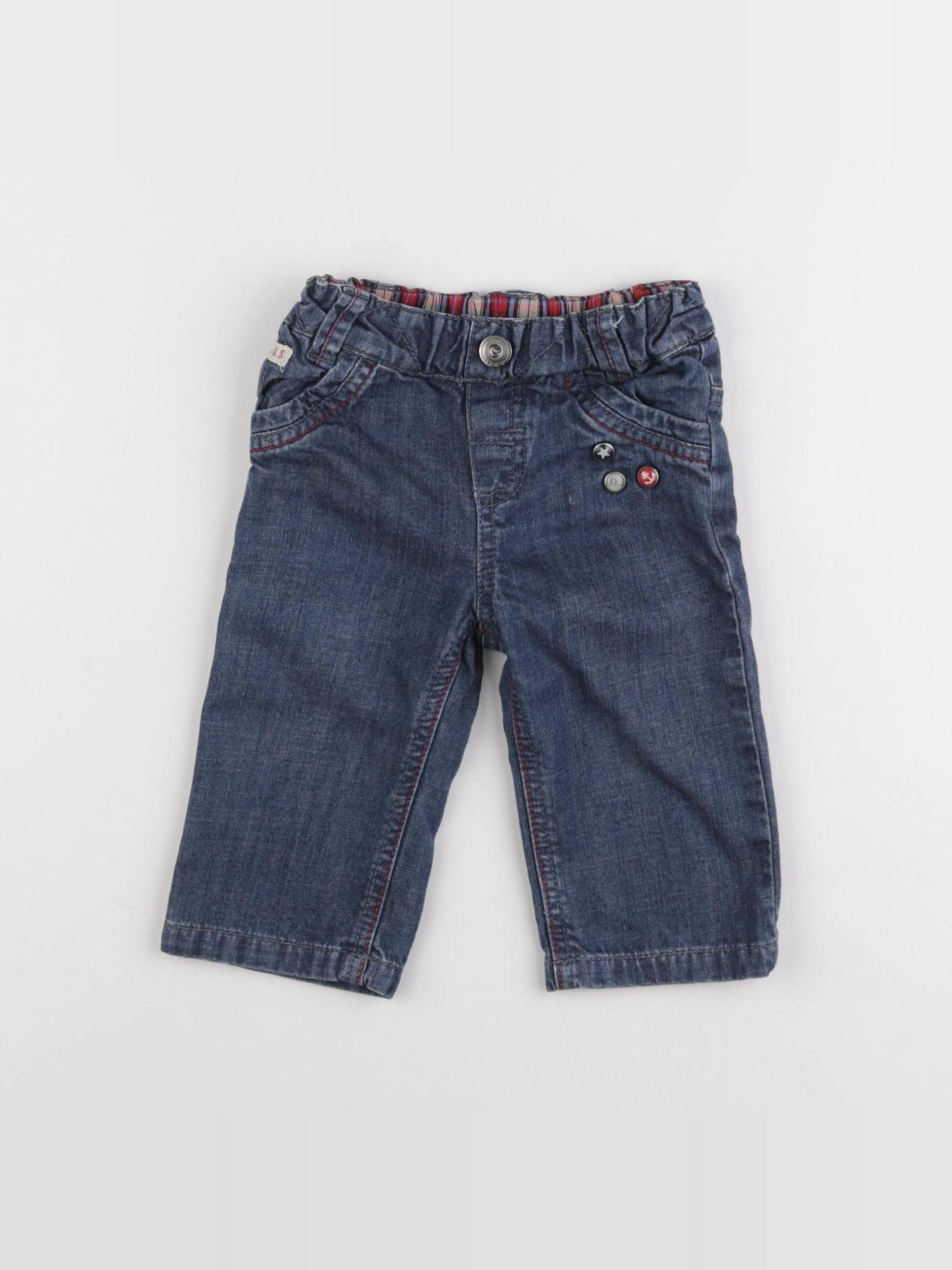IKKS - jean bleu - 6 mois