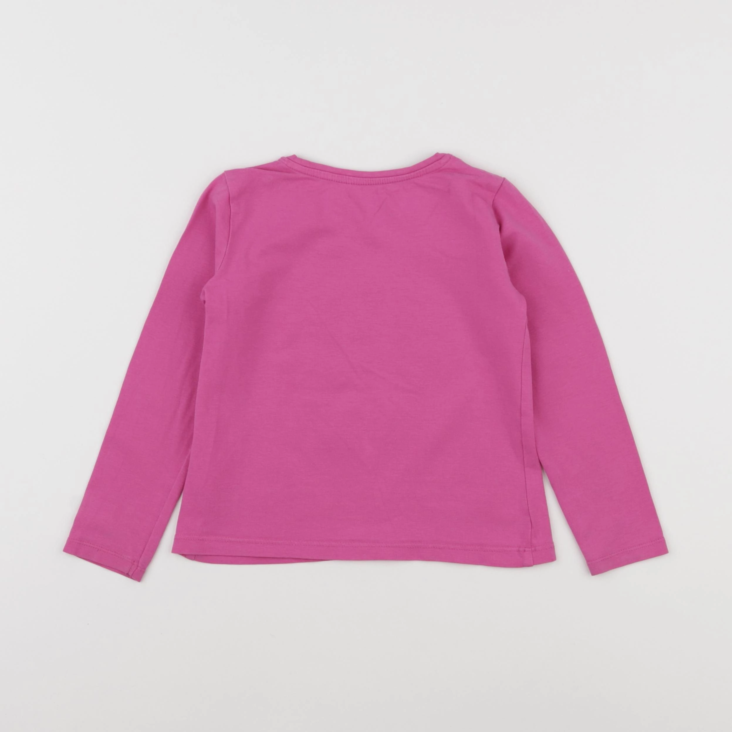 Vertbaudet - tee-shirt rose - 4 ans